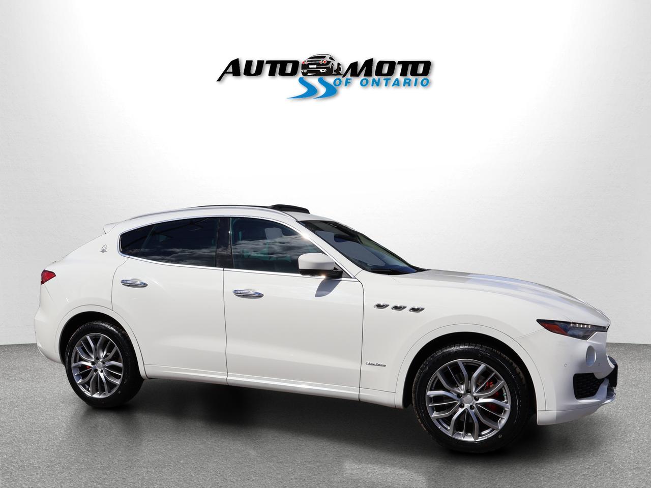 2018 Maserati Levante GRANLUSSO LUXURY AWD CERTIFIED *1 OWNER*MSRTI MAINTAIN* CAMERA NAV BLUETOOTH LEATHER HEATED SEATS SUNROOF CRUISE ALLOYS Photo