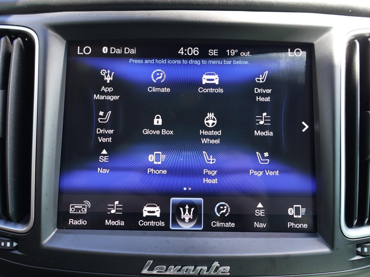 2018 Maserati Levante GRANLUSSO LUXURY AWD CERTIFIED *1 OWNER*MSRTI MAINTAIN* CAMERA NAV BLUETOOTH LEATHER HEATED SEATS SUNROOF CRUISE ALLOYS Photo