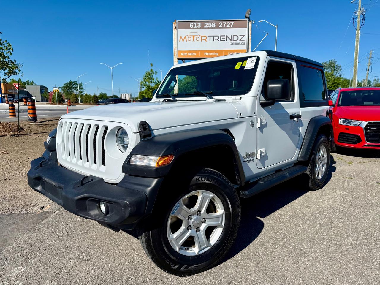 2020 Jeep Wrangler Sport Heated Steering and Seats! Photo0