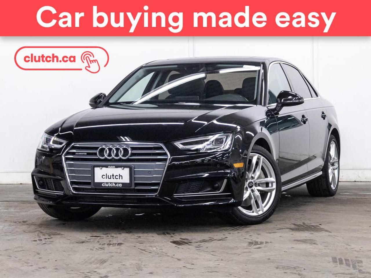 Electric Parking Brake, Brake Assist, Cornering Lights and more!<br> <br>Clutch is the largest online used car retailer in Canada, delivering a seamless, hassle-free car-buying experience to drivers everywhere. Shop thousands of used cars online, get the right one delivered to your door, and enjoy peace of mind with our 10-Day Money-Back Guarantee. How sweet is that? To learn more, visit clutch.ca.<br> <br>The top features for this car include:<br> <br>Auto Stop/Start<br>Electric Parking Brake<br>Brake Assist<br>Cornering Lights<br>Auto Dimming Rearview Mirror<br>Front Heated Seats<br>Power Lumbar Support<br>Folding Rear Seats<br>Driver Seat Memory System<br>Climate Control<br>Dual Zone Front Climate Control<br>Rear Climate Control<br>Rear Climate Vents<br>Premium Sound System<br>Speed-Sensitive Volume<br>Bluetooth Music<br>GPS Navigation<br>Cruise Control<br>Integrated Garage Door Opener<br>12V Outlet<br>Hands Free Device Connectivity<br>Apple CarPlay<br>Android Auto<br>USB Input<br>Keyless Entry<br>Push Button Start<br>Passive Keyless Entry<br>Front View Camera<br>Power Folding Exterior Mirrors<br>Blindspot Sensors<br>Rear Collision Warning<br>Rear Collision Mitigation<br>One-Touch Windows<br>Rain Sensing Wipers<br>Rear Window Defroster<br>Sunroof<br>Hill Assistance<br>Automatic High Beams<br>Rear View Camera<br>Parking Sensors<br>Rear Parking Sensors<br>Power Driver Seat<br>360 Camera<br>Ambient Lighting<br>Adaptive Cruise Control<br>Forward Collision Mitigation<br>Active Lane Keep Assistance<br>Heated Steering Wheel<br>Power Passenger Seat<br>Lane Departure Warning<br> <br>Seamless home delivery - Delivery to your door in a matter of days. Available on select packages.<br> <br>Try it out for 10 days - If you do not like it, we will take it back. <br> <br>Quality assured - All cars go through our rigorous 210-point inspection and reconditioning process.<br> <br>Peace of mind - Warranty and protection plans available.<br> <br>Haggle-free - No haggling or hard sells.<br> <br>100% Transparency - Full inspection reports on every car, including high-res photography and a free Carfax report.<br> <br>Listed price is for cash purchase only and does not include taxes, Shipping Fees (if applicable), Delivery Fees (if applicable), government licensing fees.<br> <br>Previous Provincial Registrations:<br>Ontario<br> <br>Stock # 112567