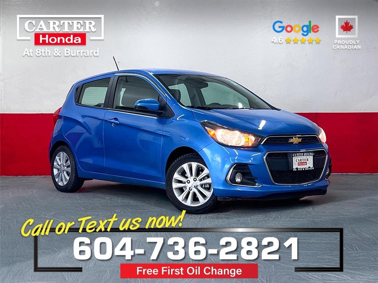 LOCALLY DRIVEN

KEY FEATURES
Heated front seats, Chevrolet MyLink system with a 7-inch colour touchscreen, Standard Apple CarPlay and Android Auto compatibility, Upgraded 6-speaker audio setup, Power windows (with driver express up/down) and power door locks, 10 standard airbags protecting all rows, Standard rear vision camera with dynamic guidelines, Electronic immobilizer theft-deterrent system &  StabiliTrak electronic stability control with traction control.

Why Purchase Your Vehicle from Carter Honda?

- Your first oil change is on us
- Guaranteed 2 keys, full tank of gas, tire & rim protection for 1 year
- A truly customer-first vehicle buying experience
- Proudly exceeding customer expectations for over 50 years
- Honda Certified Used Vehicles: 7-Day or 1,000 km Exchange
- Used Vehicles (Non-Honda, Non-Certified): 5-Day or 500 km Exchange
- 4.6-star Google rating based on 3,200+ customer reviews
- Large selection of quality vehicles across popular makes and models
- CARFAX vehicle history reports available on most vehicles
- Rigorous 143-point vehicle inspection for added peace of mind
- Fast approvals with financing options for most credit situations
- We welcome trade-ins and offer competitive market value
- Multilingual staff available to assist in multiple languages

Were here to help you drive the vehicle you want, the vehicle you deserve!

QUESTIONS? GREAT! WEVE GOT ANSWERS!
CALL OR TEXT US NOW! (604) 736-2821
(Doc. Fee: $795.00 | Dealer Code: 1100)