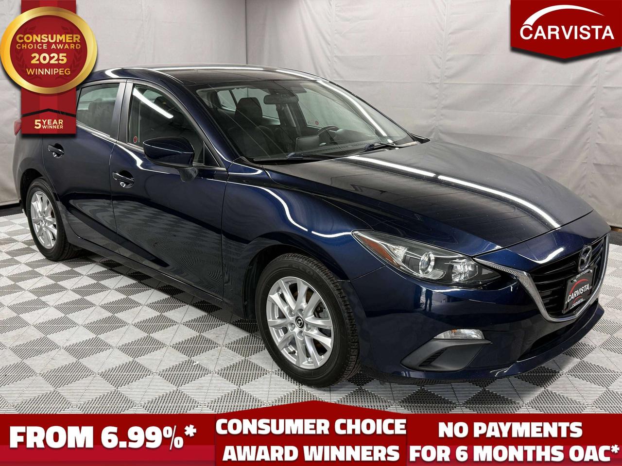 5 years running, consecutive receivers of the prestigious Consumer Choice Award in 2021, 2022, 2023, 2024 and 2025! Low rate dealer arranged financing available! 
At Carvista we offer a unique buying experience, with no deceiving finance gimmicks and trades are welcome but not required! Carvista is a family operated business that has been in business for over 25 years, and has earned a A+ BBB Accreditation and outstanding consumer accolades. Offering 175 quality pre-owned vehicles, all are certified and Carfax verified, most with remaining factory warranty and a modern facility located on Winnipegs Regent Ave strip. We welcome you to visit us at 1201 Regent Ave W, at Carvista, and drive away in a like new vehicle for less. In many cases we can offer no payments for 6 months! Dont let your trade or credit stop you, we accept any kind, any time. CARVISTA.CA, "Where the deals are".
 Prices and payments exclude GST OR PST Carvista Inc. 
Dealer Permit # 1211, Category: Used Vehicle 
Please verify all ad details with a Carvista sales person, vehicle may not be exactly as shown.