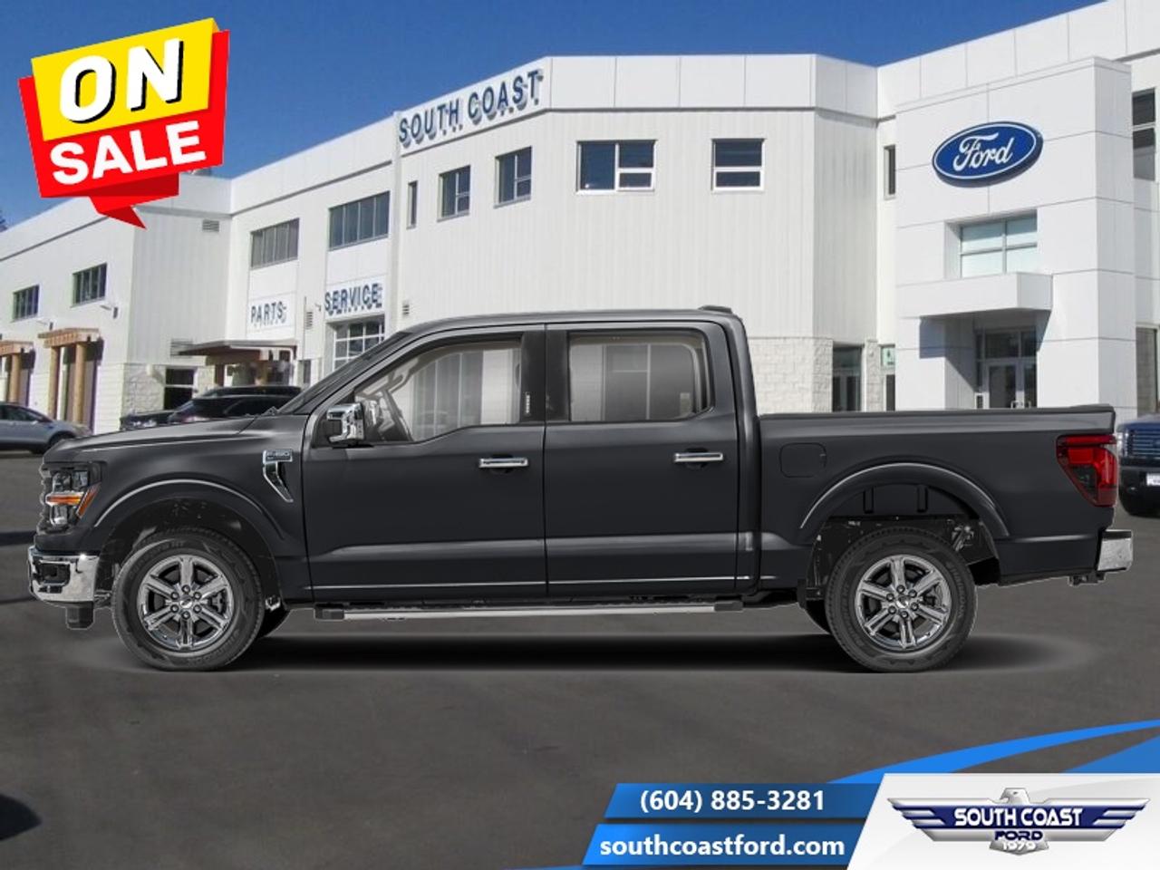 <b>Tow Package, XLT Black Appearance Package, Unique Sport Cloth Bucket Seats!</b><br> <br> From powerful engines to smart tech, theres an F-150 to fit all aspects of your life.<br> <br>Just as you mold, strengthen and adapt to fit your lifestyle, the truck you own should do the same. The Ford F-150 puts productivity, practicality and reliability at the forefront, with a host of convenience and tech features as well as rock-solid build quality, ensuring that all of your day-to-day activities are a breeze. Theres one for the working warrior, the long hauler and the fanatic. No matter who you are and what you do with your truck, F-150 doesnt miss.<br> <br>This Agate Black Crew Cab 4X4 pickup has a 10 Speed Automatic transmission and is powered by a 430HP 3.5L V6 Cylinder Engine. <br> <br> Our F-150s trim level is XLT. This XLT trim steps things up with running boards and dual-zone climate control, along with great standard features such as class IV tow equipment with trailer sway control, remote keyless entry, cargo box lighting, and a 12-inch infotainment screen powered by SYNC 4 featuring SiriusXM satellite radio, Apple CarPlay, Android Auto and FordPass Connect 5G internet hotspot. Safety features also include blind spot detection, lane keep assist with lane departure warning, front and rear collision mitigation and automatic emergency braking. This vehicle has been upgraded with the following features: Tow Package, XLT Black Appearance Package, Unique Sport Cloth Bucket Seats.<br><br> View the original window sticker for this vehicle with this url <b><a href=http://www.windowsticker.forddirect.com/windowsticker.pdf?vin=1FTFW3LD3SFC37820 target=_blank>http://www.windowsticker.forddirect.com/windowsticker.pdf?vin=1FTFW3LD3SFC37820</a></b>.<br> <br>To apply right now for financing use this link: <a href=https://www.southcoastford.com/financing/ target=_blank>https://www.southcoastford.com/financing/</a><br> <br/>Weve discounted this vehicle $15000. <br> Buy this vehicle now for the lowest bi-weekly payment of <b>$568.59</b> with $0 down for 84 months @ 7.99% APR O.A.C. ( taxes included, $695 Administration Fee included / Total Obligation of $93157 ). See dealer for details. <br><br>Call South Coast Ford Sales or come visit us in person. Were convenient to Sechelt, BC and located at 5606 Wharf Avenue. and look forward to helping you with your automotive needs. <br><br> Come by and check out our fleet of 20+ used cars and trucks and 100+ new cars and trucks for sale in Sechelt.  o~o