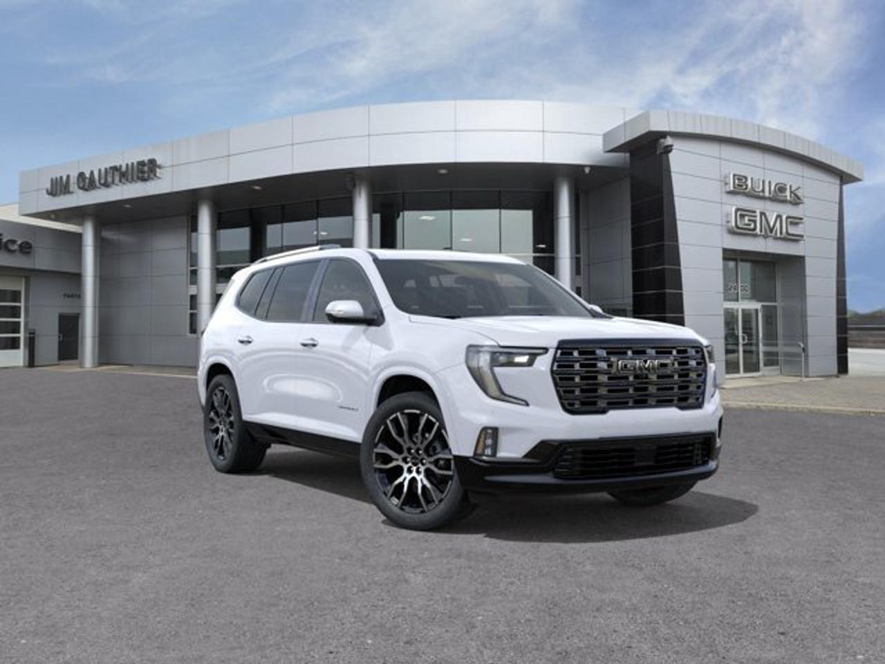 The 2026 GMC Acadia Denali Ultimate offers a premium midsize SUV experience with elevated luxury, advanced technology, and versatile capability. Featuring exclusive Denali Ultimate styling, this upscale SUV showcases refined exterior details, premium materials, and a sophisticated design that stands out on every road. Inside, the Acadia Denali Ultimate provides a spacious and comfortable cabin with high-end finishes, advanced connectivity, and innovative features designed for an exceptional driving experience. With confident performance, available all-wheel-drive capability, and advanced driver assistance technologies, the Acadia Denali Ultimate delivers comfort and control for daily commutes and family adventures. Combining GMCs signature craftsmanship with premium amenities and modern SUV versatility, the 2026 GMC Acadia Denali Ultimate is an ideal choice for drivers seeking luxury, capability, and style.