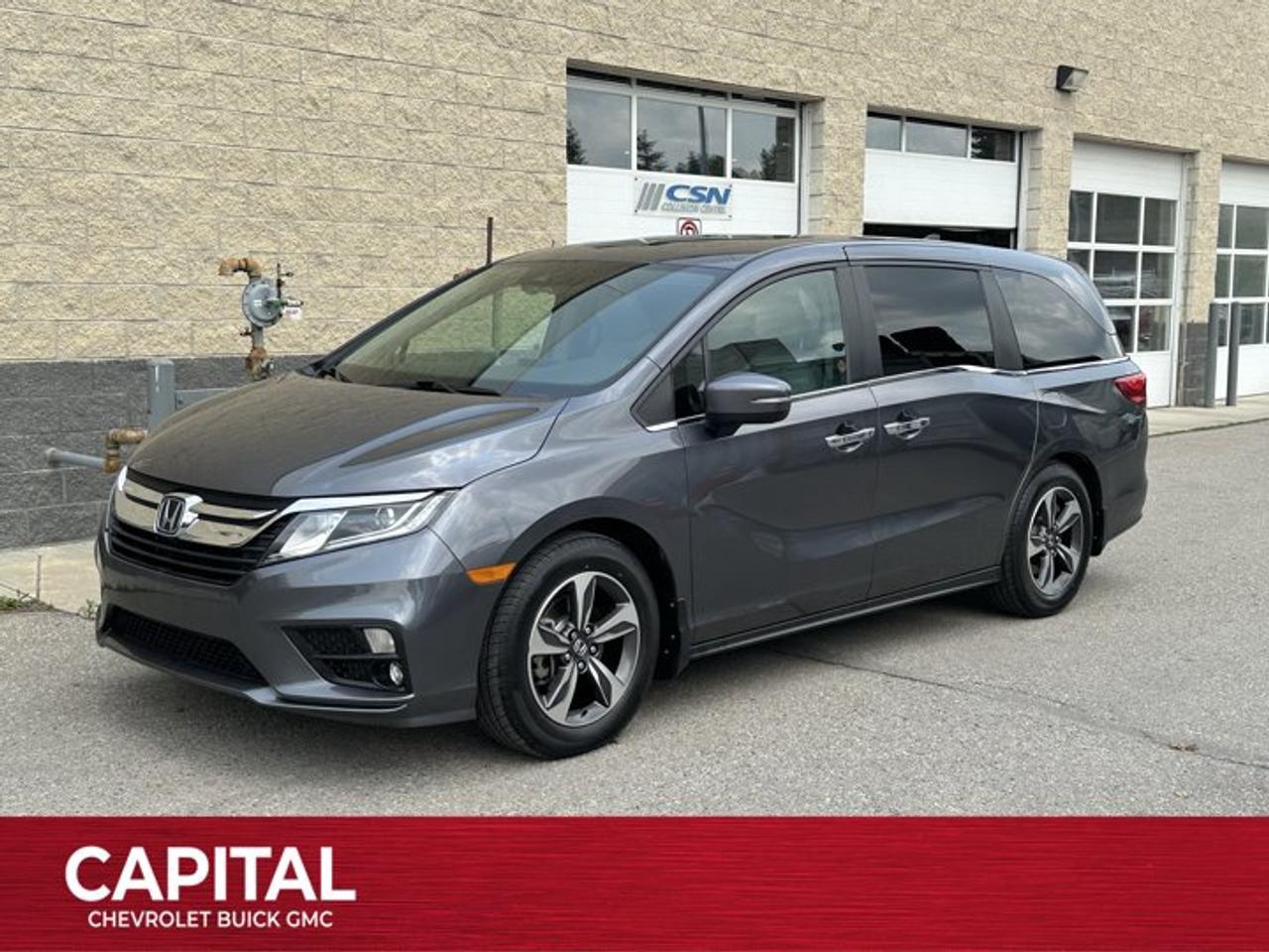 Recent Arrival! Odometer is 63768 kilometers below market average!Ask for the Internet Department for more information or book your test drive today! Call 403-256-4960 for fast answers at your fingertips! Disclaimer: All prices are plus taxes. See dealer for details. AMVIC Licensed Dealer # B2020028.2018 Odyssey 9-Speed Automatic FWD Dual Power Sliding Doors, Odyssey EX, 18 Aluminum Alloy Wheels, Air Conditioning, Apple CarPlay/Android Auto, Exterior Parking Camera Rear, Heated front seats, Power moonroof, Rear air conditioning.