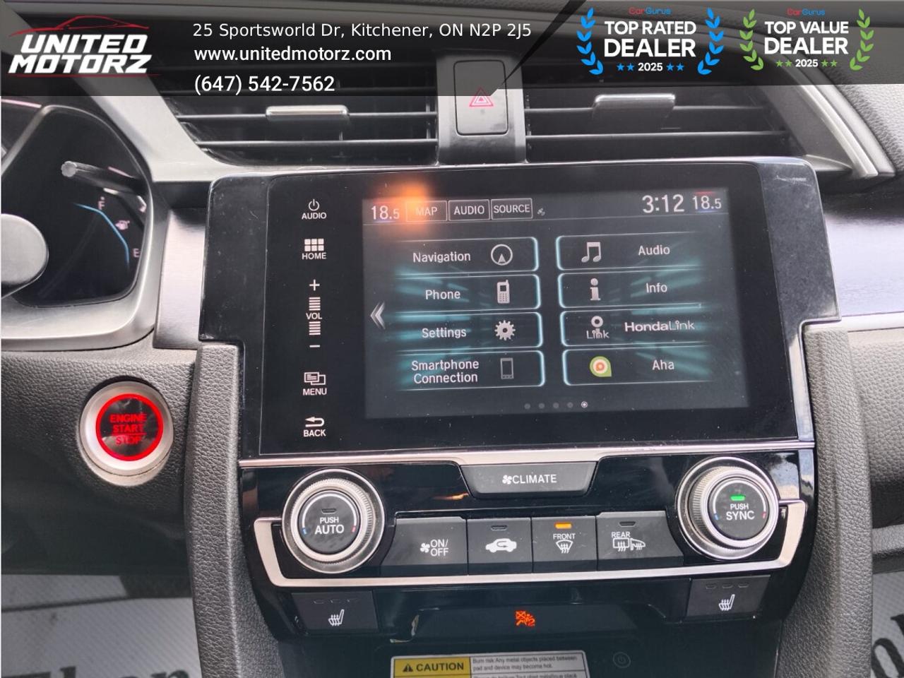 2016 Honda Civic Touring ~SAFETY CERTIFIED~ Photo