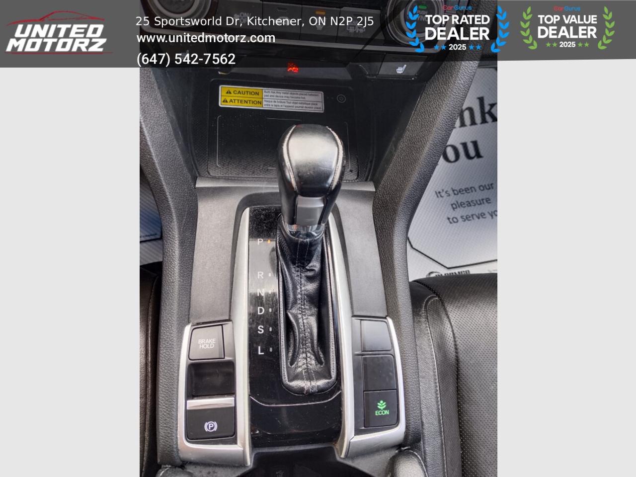 2016 Honda Civic Touring ~SAFETY CERTIFIED~ Photo