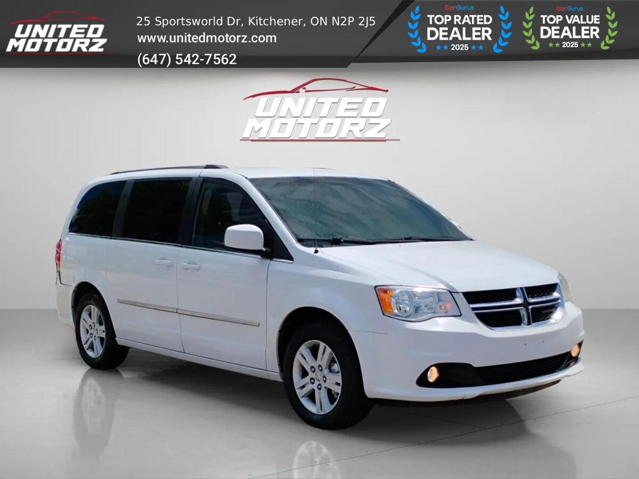 2017 Dodge Grand Caravan Crew Plus ~SAFETY CERTIFIED~ NO ACCIDENTS~ Photo2