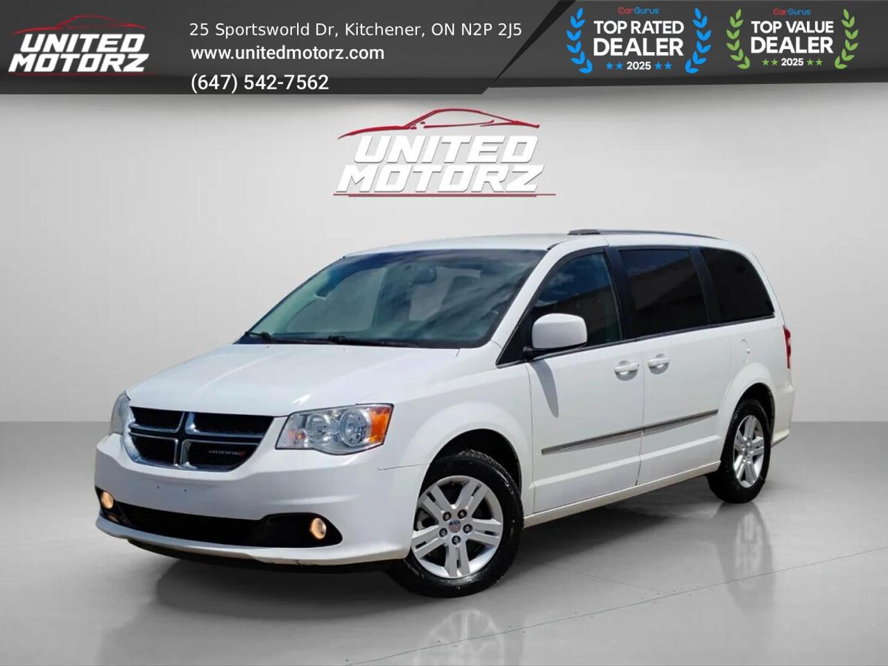 2017 Dodge Grand Caravan Crew Plus ~SAFETY CERTIFIED~ NO ACCIDENTS~ Photo