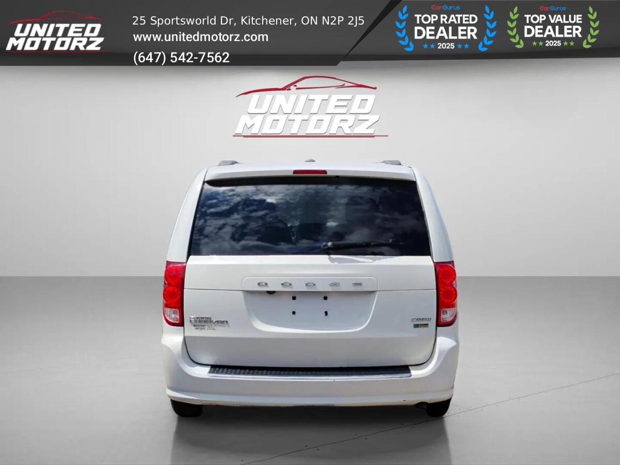 2017 Dodge Grand Caravan Crew Plus ~SAFETY CERTIFIED~ NO ACCIDENTS~ Photo