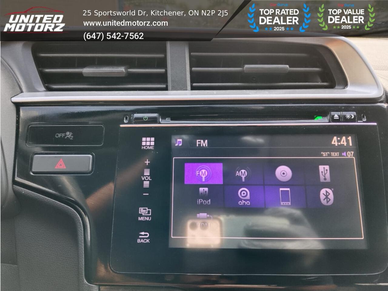 2015 Honda Fit LX ~SAFETY CERTIFIED~ NO ACCIDENTS~ ONE OWNER~ 19 Photo