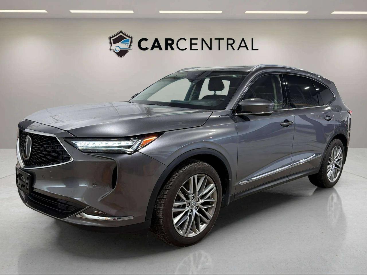 Platinum Elite, ELS Studio 3D Premium Audio, Head-Up Display, Panoramic Sunroof, Ventilated Front Seats, Heated Second-Row Seats, Massaging Front Seats, Wireless Charging, Semi-Aniline Leather Seats, Head-Up Display, Remote Start, SH-AWD

Families and luxury enthusiasts who refuse to compromise will find exactly what theyve been looking for in this MDX Platinum Elite  Acuras flagship three-row SUV sitting at the very top of a lineage built on precision engineering and long-term dependability. Powered by a turbocharged 3.5L V6 paired with Acuras Super Handling All-Wheel Drive system, it delivers a refined, confidence-inspiring drive whether youre navigating city streets or covering serious highway miles. In a crowded luxury class, the MDX Platinum Elite earns its place at the top by delivering features and craftsmanship that genuinely rivals anything at this price point.

Available now at Car Central, Barries largest used car dealership and the most trusted in Simcoe County. Rated 4.9 stars on Google with over 1,200 five-star reviews, weve earned our reputation by making car buying simple, best price upfront, no haggling, no pressure. With 200+ vehicles in stock and a team that puts you first, come see why more people choose Car Central than anywhere else in the region.

CARFAX: Free Carfax report on all our listing. Just go on our website and click view Carfax report.


CERTIFICATION: Have your new pre-owned vehicle certified at Car Central! We offer a full safety inspection exceeding industry standards including oil change, and professional detailing prior to delivery. Vehicles are not drivable, if not certified and not e-tested, certification package is available for $749. All trade-ins are welcome. Taxes, licensing are extra.


PRICE: We believe everyone deserves to get the best price possible on their new pre-owned vehicle without having to go through uncomfortable negotiations. Our Market Value Pricing (MVP) allows you to buy with confidence. We do this by constantly monitoring the market and adjusting our prices below the market average you can buy confidently knowing you are getting the best price possible! No haggle pricing. No pressure. Why pay more somewhere else. **CASH PRICE** will be an additional $1750 and it will include 1 Year or 15,000 kms Powertrain warranty. 


SERVICE: Schedule an appointment with Car Central Service Centre to bring your vehicle in for all its needs. Simply click on the link below and book your appointment. Our licensed technicians and repair facility offer the highest quality services at the most competitive prices. All work is manufacturer warranty approved and comes with 2-year parts and labour warranty. Start saving hundreds of dollars by servicing your vehicle with Car Central. Call us at 705-503-5000 or follow this link to book an appointment today! https://www.carcentral.ca/contact-us/


WARRANTY: This vehicle qualifies for an extended warranty with different terms and coverages available. Dont forget to ask for help choosing the right one for you.


FINANCING: No credit? New to the country? Bankruptcy? Consumer proposal? Collections? You dont need good credit to finance a vehicle. Bad credit is usually good enough. Give our finance and credit experts a chance to get you approved and start rebuilding credit today! On the spot financing, instant approvals, and no payments for 6 months is also available O.A.C!


Any vehicle stock number starting with Letter R are Previous daily Rental.


With over 30 years of experience, Car Central is a proud family-owned business and a trusted member of the UCDA. Our mission is to offer not only the best prices but also high-quality, reliable vehicles and an exceptional customer experience. We believe in making your car buying journey stress-free, with absolutely no pressurejust honest service you can rely on."