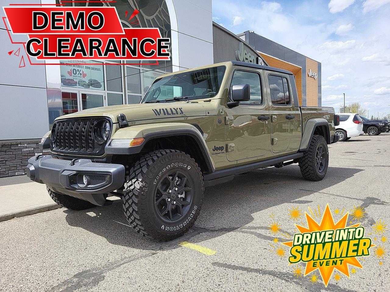 This new  2026 Jeep Gladiator is part of Jeeps 4WD Standard Pickup Trucks segment and is one of our top sellers. The engine is a 3.6 L V6 and is sure to get you from point A to B with little effort. The ride quality is superb and the equipment that comes with it is sure to impress!  

  Make sure to review the tabs labeled options and specs located above for extra details. If you find the information thus far appealing, kindly fill out one of the forms on this page, and a member of our team comprising skilled and knowledgeable salespeople will provide you with a product demonstration, including a customized video walk-through, and assist you with pricing and financing options. 

  

   Thank you for considering to purchase this Used 2026 Jeep Gladiatorfrom Eastside Dodge and we look forward to making your next vehicle purchase one of the best experiences youve ever had!  

Below are the detailed specifications for the entry-level version of this vehicle. This vehicle may be equipped differently than specified. Please contact us for more details!