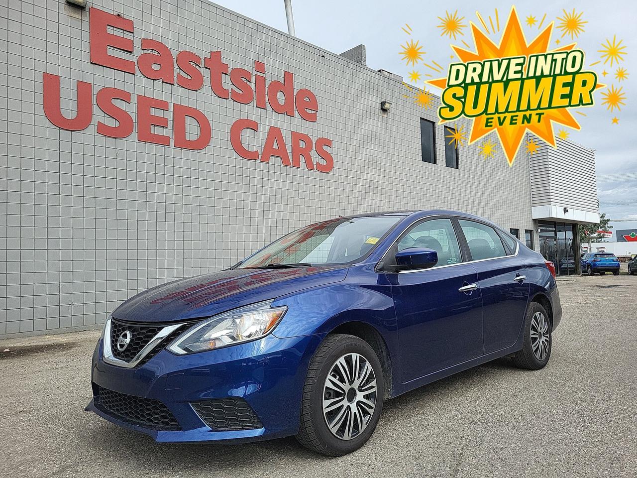 This previously enjoyed 2019 Nissan Sentra is part of Nissans 4-door Mid-Size Passenger Car segment and a very nice ride! It has a 4 cylinder engine and&nbsp transmission. This&nbspSentra came into our Pre-Owned inventory with  89869 kilometers and in good condition. The color is a nice Blue and aside from the wear and tear of a previously enjoyed vehicle, it is a very nice Sentra!!

 Dont forget to explore the options tab for more details. If youre satisfied with what youve learned thus far, kindly fill out one of the forms on this page. One of our proficient and extensively trained sales representatives will provide you with a product demonstration, a personalized video walk-through, and of course, details on pricing and financing options.  

  We know we are not the only Pre-Owned dealer in Calgary, but we pride ourselves on being one of the busiest in town. With over 150 units in our Pre-Owned inventory and being one of Canadas TOP 5 Dodge Chrysler Jeep Ram dealers, we are confident that we have exactly what you are looking for! 

   Thank you for considering purchasing this  2019 Nissan SentraAt Eastside Dodge, we are thrilled to offer you an exceptional experience. We pledge to ensure that it surpasses all your expectations and becomes one of your finest experiences.