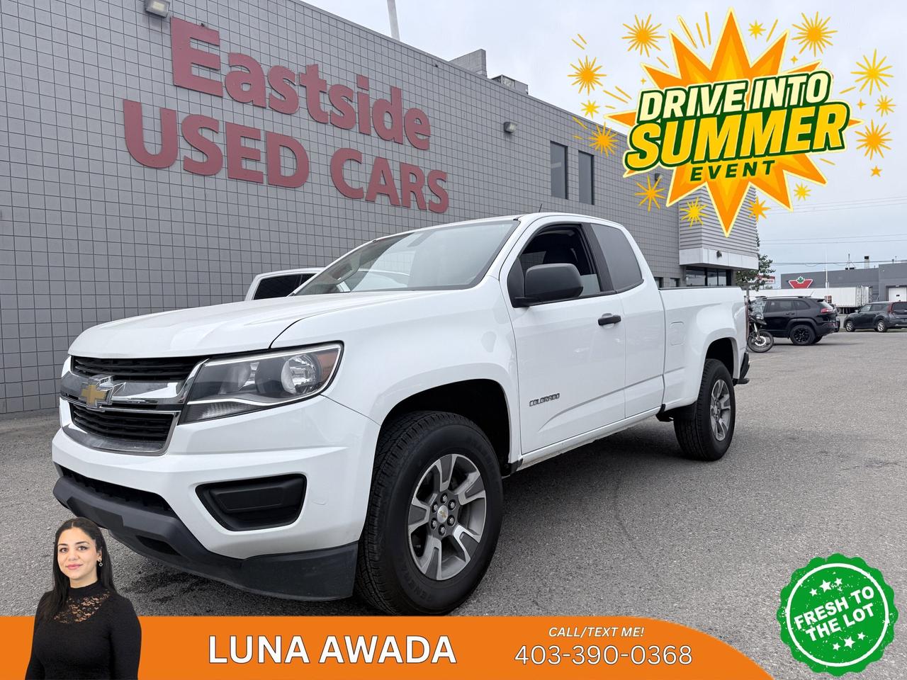 This previously enjoyed 2020 Chevrolet Colorado is part of Chevrolets 2WD Small Pickup Trucks segment and a very nice ride! It has a 4 cylinder engine and&nbspAutomatic transmission. This&nbspColorado came into our Pre-Owned inventory with  128864 kilometers and in good condition. The color is a nice  and aside from the wear and tear of a previously enjoyed vehicle, it is a very nice Colorado!!

 Dont forget to explore the options tab for more details. If youre satisfied with what youve learned thus far, kindly fill out one of the forms on this page. One of our proficient and extensively trained sales representatives will provide you with a product demonstration, a personalized video walk-through, and of course, details on pricing and financing options.  

  We know we are not the only Pre-Owned dealer in Calgary, but we pride ourselves on being one of the busiest in town. With over 150 units in our Pre-Owned inventory and being one of Canadas TOP 5 Dodge Chrysler Jeep Ram dealers, we are confident that we have exactly what you are looking for! 

   Thank you for considering purchasing this  2020 Chevrolet ColoradoAt Eastside Dodge, we are thrilled to offer you an exceptional experience. We pledge to ensure that it surpasses all your expectations and becomes one of your finest experiences.