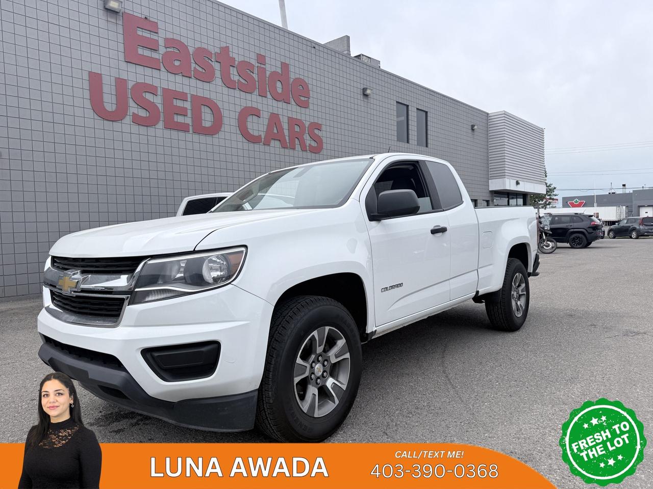 This previously enjoyed 2020 Chevrolet Colorado is part of Chevrolets 2WD Small Pickup Trucks segment and a very nice ride! It has a 4 cylinder engine and&nbspAutomatic transmission. This&nbspColorado came into our Pre-Owned inventory with  128864 kilometers and in good condition. The color is a nice  and aside from the wear and tear of a previously enjoyed vehicle, it is a very nice Colorado!!

 Dont forget to explore the options tab for more details. If youre satisfied with what youve learned thus far, kindly fill out one of the forms on this page. One of our proficient and extensively trained sales representatives will provide you with a product demonstration, a personalized video walk-through, and of course, details on pricing and financing options.  

  We know we are not the only Pre-Owned dealer in Calgary, but we pride ourselves on being one of the busiest in town. With over 150 units in our Pre-Owned inventory and being one of Canadas TOP 5 Dodge Chrysler Jeep Ram dealers, we are confident that we have exactly what you are looking for! 

   Thank you for considering purchasing this  2020 Chevrolet ColoradoAt Eastside Dodge, we are thrilled to offer you an exceptional experience. We pledge to ensure that it surpasses all your expectations and becomes one of your finest experiences.