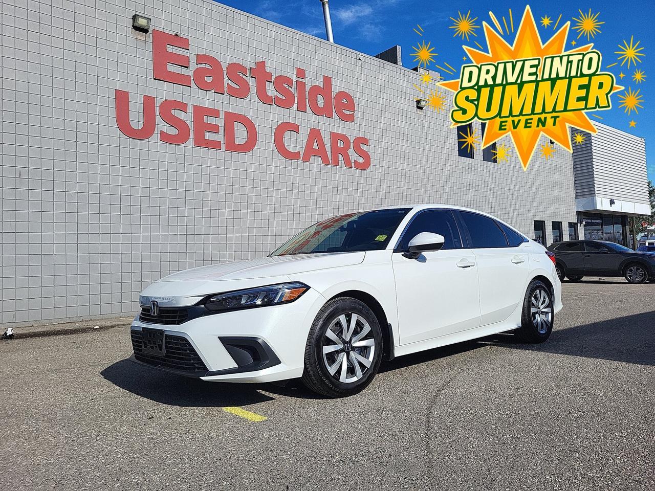 This previously enjoyed 2022 Honda Civic Sedan is part of Hondas 4-door Mid-Size Passenger Car segment and a very nice ride! It has a 4 cylinder engine and&nbspVariable transmission. This&nbspCivic Sedan came into our Pre-Owned inventory with  58429 kilometers and in good condition. The color is a nice White and aside from the wear and tear of a previously enjoyed vehicle, it is a very nice Civic Sedan!!

 Dont forget to explore the options tab for more details. If youre satisfied with what youve learned thus far, kindly fill out one of the forms on this page. One of our proficient and extensively trained sales representatives will provide you with a product demonstration, a personalized video walk-through, and of course, details on pricing and financing options.  

  We know we are not the only Pre-Owned dealer in Calgary, but we pride ourselves on being one of the busiest in town. With over 150 units in our Pre-Owned inventory and being one of Canadas TOP 5 Dodge Chrysler Jeep Ram dealers, we are confident that we have exactly what you are looking for! 

   Thank you for considering purchasing this  2022 Honda Civic SedanAt Eastside Dodge, we are thrilled to offer you an exceptional experience. We pledge to ensure that it surpasses all your expectations and becomes one of your finest experiences.