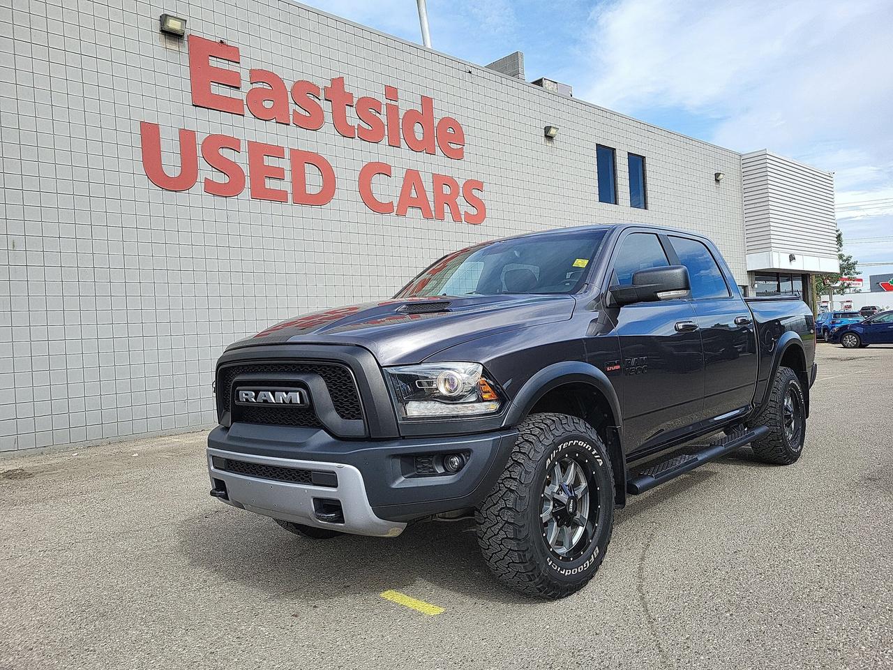 This previously enjoyed 2017 Ram 1500 is part of Rams 4WD Standard Pickup Trucks segment and a very nice ride! It has a 8 cylinder engine and&nbspAutomatic transmission. This&nbsp1500 came into our Pre-Owned inventory with  146310 kilometers and in good condition. The color is a nice Granite Crystal Metallic and aside from the wear and tear of a previously enjoyed vehicle, it is a very nice 1500!!

 Dont forget to explore the options tab for more details. If youre satisfied with what youve learned thus far, kindly fill out one of the forms on this page. One of our proficient and extensively trained sales representatives will provide you with a product demonstration, a personalized video walk-through, and of course, details on pricing and financing options.  

  We know we are not the only Pre-Owned dealer in Calgary, but we pride ourselves on being one of the busiest in town. With over 150 units in our Pre-Owned inventory and being one of Canadas TOP 5 Dodge Chrysler Jeep Ram dealers, we are confident that we have exactly what you are looking for! 

   Thank you for considering purchasing this  2017 Ram 1500At Eastside Dodge, we are thrilled to offer you an exceptional experience. We pledge to ensure that it surpasses all your expectations and becomes one of your finest experiences.