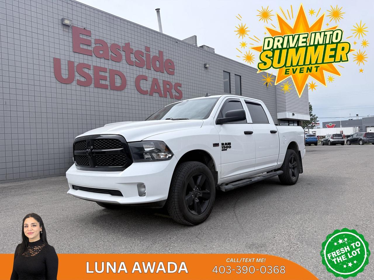 This previously enjoyed 2019 Ram 1500 Classic is part of Rams 4WD Standard Pickup Trucks segment and a very nice ride! It has a 8 cylinder engine and&nbspAutomatic transmission. This&nbsp1500 Classic came into our Pre-Owned inventory with  124033 kilometers and in good condition. The color is a nice Bright White and aside from the wear and tear of a previously enjoyed vehicle, it is a very nice 1500 Classic!!

 Dont forget to explore the options tab for more details. If youre satisfied with what youve learned thus far, kindly fill out one of the forms on this page. One of our proficient and extensively trained sales representatives will provide you with a product demonstration, a personalized video walk-through, and of course, details on pricing and financing options.  

  We know we are not the only Pre-Owned dealer in Calgary, but we pride ourselves on being one of the busiest in town. With over 150 units in our Pre-Owned inventory and being one of Canadas TOP 5 Dodge Chrysler Jeep Ram dealers, we are confident that we have exactly what you are looking for! 

   Thank you for considering purchasing this  2019 Ram 1500 ClassicAt Eastside Dodge, we are thrilled to offer you an exceptional experience. We pledge to ensure that it surpasses all your expectations and becomes one of your finest experiences.