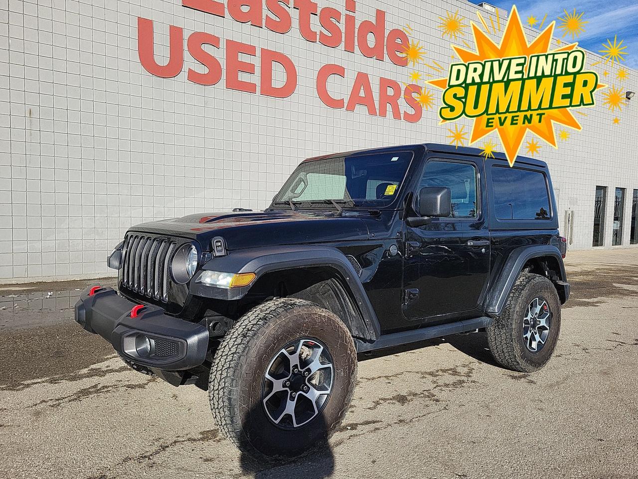 This new  2021 Jeep Wrangler is part of Jeeps 4WD Sport Utility Vehicles segment and is one of our top sellers. The engine is a 2.0 L I4 and is sure to get you from point A to B with little effort. The ride quality is superb and the equipment that comes with it is sure to impress!  

  Make sure to review the tabs labeled options and specs located above for extra details. If you find the information thus far appealing, kindly fill out one of the forms on this page, and a member of our team comprising skilled and knowledgeable salespeople will provide you with a product demonstration, including a customized video walk-through, and assist you with pricing and financing options. 

  

   Thank you for considering to purchase this Used 2021 Jeep Wranglerfrom Eastside Dodge and we look forward to making your next vehicle purchase one of the best experiences youve ever had!  

Below are the detailed specifications for the entry-level version of this vehicle. This vehicle may be equipped differently than specified. Please contact us for more details!