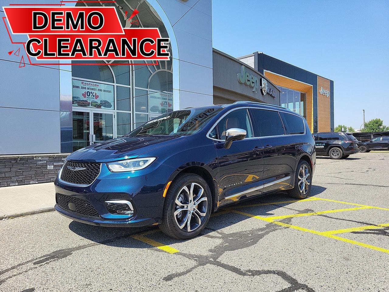 This previously enjoyed 2025 Chrysler Pacifica is part of Chryslers 4WD Minivans segment and a very nice ride! It has a 6 cylinder engine and&nbspAutomatic transmission. This&nbspPacifica came into our Pre-Owned inventory with  35 kilometers and in good condition. The color is a nice Fathom Blue Pearl and aside from the wear and tear of a previously enjoyed vehicle, it is a very nice Pacifica!!

 Dont forget to explore the options tab for more details. If youre satisfied with what youve learned thus far, kindly fill out one of the forms on this page. One of our proficient and extensively trained sales representatives will provide you with a product demonstration, a personalized video walk-through, and of course, details on pricing and financing options.  

  We know we are not the only Pre-Owned dealer in Calgary, but we pride ourselves on being one of the busiest in town. With over 150 units in our Pre-Owned inventory and being one of Canadas TOP 5 Dodge Chrysler Jeep Ram dealers, we are confident that we have exactly what you are looking for! 

   Thank you for considering purchasing this  2025 Chrysler PacificaAt Eastside Dodge, we are thrilled to offer you an exceptional experience. We pledge to ensure that it surpasses all your expectations and becomes one of your finest experiences.