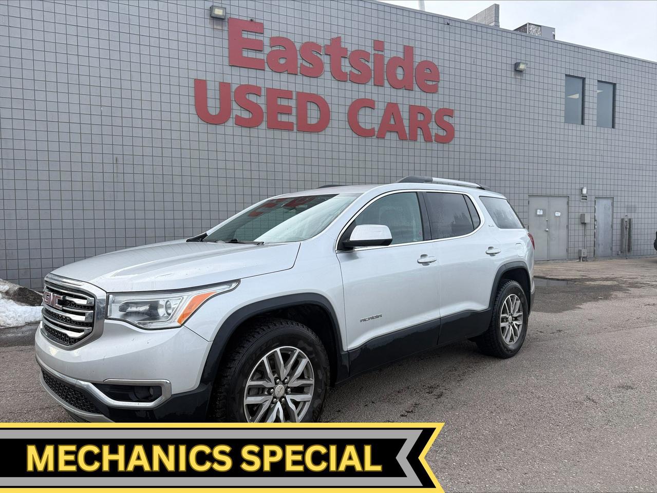 This previously enjoyed 2017 GMC Acadia is part of GMCs 4WD Sport Utility Vehicles segment and a very nice ride! It has a 6 cylinder engine and&nbspAutomatic transmission. This&nbspAcadia came into our Pre-Owned inventory with  233745 kilometers and in good condition. The color is a nice Silver and aside from the wear and tear of a previously enjoyed vehicle, it is a very nice Acadia!!

 Dont forget to explore the options tab for more details. If youre satisfied with what youve learned thus far, kindly fill out one of the forms on this page. One of our proficient and extensively trained sales representatives will provide you with a product demonstration, a personalized video walk-through, and of course, details on pricing and financing options.  

  We know we are not the only Pre-Owned dealer in Calgary, but we pride ourselves on being one of the busiest in town. With over 150 units in our Pre-Owned inventory and being one of Canadas TOP 5 Dodge Chrysler Jeep Ram dealers, we are confident that we have exactly what you are looking for! 

   Thank you for considering purchasing this  2017 GMC AcadiaAt Eastside Dodge, we are thrilled to offer you an exceptional experience. We pledge to ensure that it surpasses all your expectations and becomes one of your finest experiences.