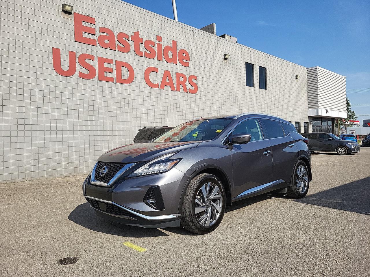 This previously enjoyed 2019 Nissan Murano is part of Nissans Mid-Size Wagon segment and a very nice ride! It has a 6 cylinder engine and&nbspVariable transmission. This&nbspMurano came into our Pre-Owned inventory with  92452 kilometers and in good condition. The color is a nice  and aside from the wear and tear of a previously enjoyed vehicle, it is a very nice Murano!!

 Dont forget to explore the options tab for more details. If youre satisfied with what youve learned thus far, kindly fill out one of the forms on this page. One of our proficient and extensively trained sales representatives will provide you with a product demonstration, a personalized video walk-through, and of course, details on pricing and financing options.  

  We know we are not the only Pre-Owned dealer in Calgary, but we pride ourselves on being one of the busiest in town. With over 150 units in our Pre-Owned inventory and being one of Canadas TOP 5 Dodge Chrysler Jeep Ram dealers, we are confident that we have exactly what you are looking for! 

   Thank you for considering purchasing this  2019 Nissan MuranoAt Eastside Dodge, we are thrilled to offer you an exceptional experience. We pledge to ensure that it surpasses all your expectations and becomes one of your finest experiences.