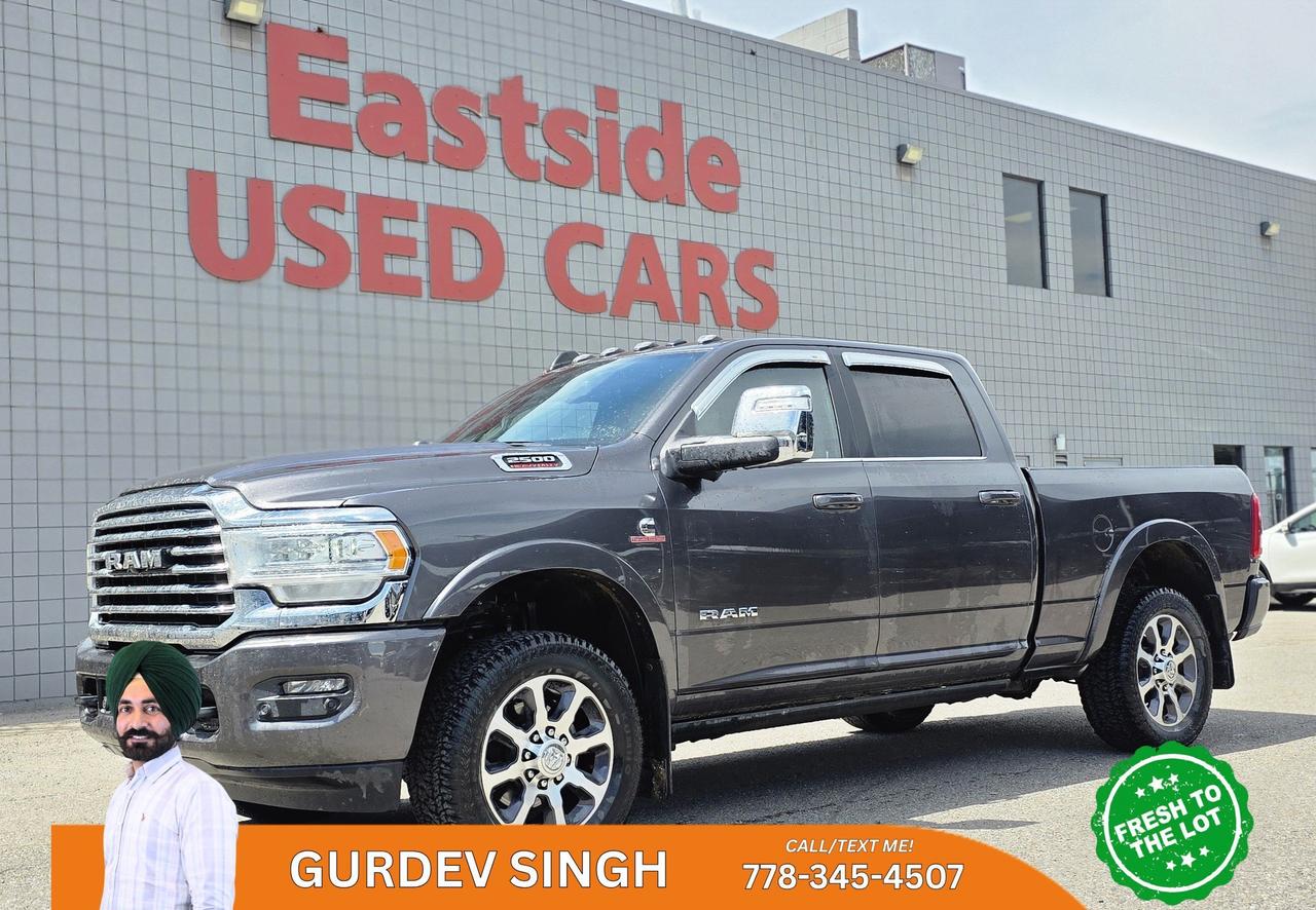 This previously enjoyed 2023 Ram 2500 is part of Rams 4WD Standard Pickup Trucks segment and a very nice ride! It has a 6 cylinder engine and&nbspAutomatic transmission. This&nbsp2500 came into our Pre-Owned inventory with  59006 kilometers and in good condition. The color is a nice Granite Crystal Metallic and aside from the wear and tear of a previously enjoyed vehicle, it is a very nice 2500!!

 Dont forget to explore the options tab for more details. If youre satisfied with what youve learned thus far, kindly fill out one of the forms on this page. One of our proficient and extensively trained sales representatives will provide you with a product demonstration, a personalized video walk-through, and of course, details on pricing and financing options.  

  We know we are not the only Pre-Owned dealer in Calgary, but we pride ourselves on being one of the busiest in town. With over 150 units in our Pre-Owned inventory and being one of Canadas TOP 5 Dodge Chrysler Jeep Ram dealers, we are confident that we have exactly what you are looking for! 

   Thank you for considering purchasing this  2023 Ram 2500At Eastside Dodge, we are thrilled to offer you an exceptional experience. We pledge to ensure that it surpasses all your expectations and becomes one of your finest experiences.