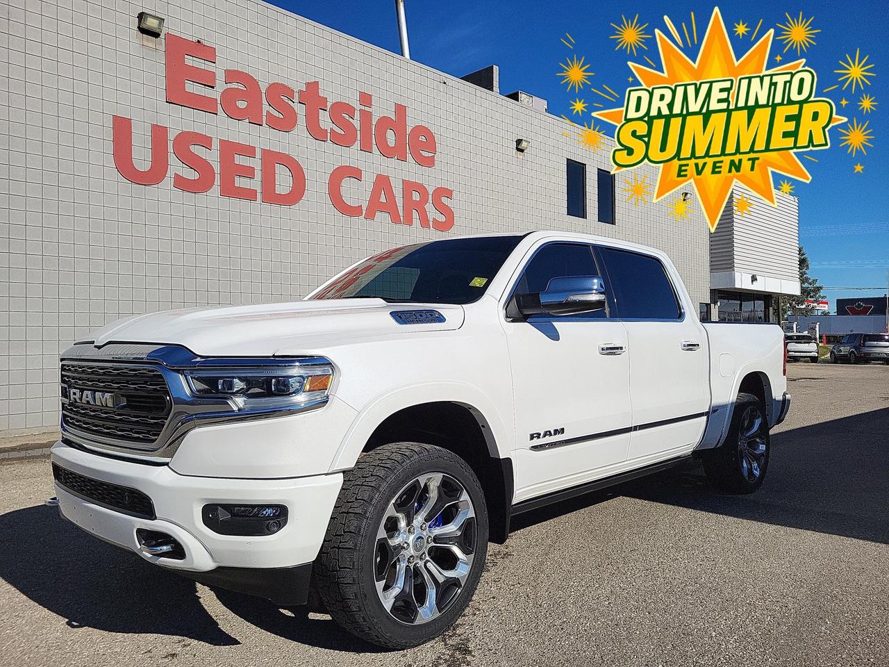 This previously enjoyed 2022 Ram 1500 is part of Rams 4WD Standard Pickup Trucks segment and a very nice ride! It has a 8 cylinder engine and&nbspAutomatic transmission. This&nbsp1500 came into our Pre-Owned inventory with  85751 kilometers and in good condition. The color is a nice Ivory Tri-Coat Pearl and aside from the wear and tear of a previously enjoyed vehicle, it is a very nice 1500!!

 Dont forget to explore the options tab for more details. If youre satisfied with what youve learned thus far, kindly fill out one of the forms on this page. One of our proficient and extensively trained sales representatives will provide you with a product demonstration, a personalized video walk-through, and of course, details on pricing and financing options.  

  We know we are not the only Pre-Owned dealer in Calgary, but we pride ourselves on being one of the busiest in town. With over 150 units in our Pre-Owned inventory and being one of Canadas TOP 5 Dodge Chrysler Jeep Ram dealers, we are confident that we have exactly what you are looking for! 

   Thank you for considering purchasing this  2022 Ram 1500At Eastside Dodge, we are thrilled to offer you an exceptional experience. We pledge to ensure that it surpasses all your expectations and becomes one of your finest experiences.
