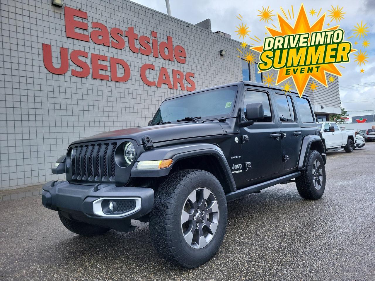 Used 2018 Jeep Wrangler Unlimited Sahara 4X4 for sale in Calgary, AB