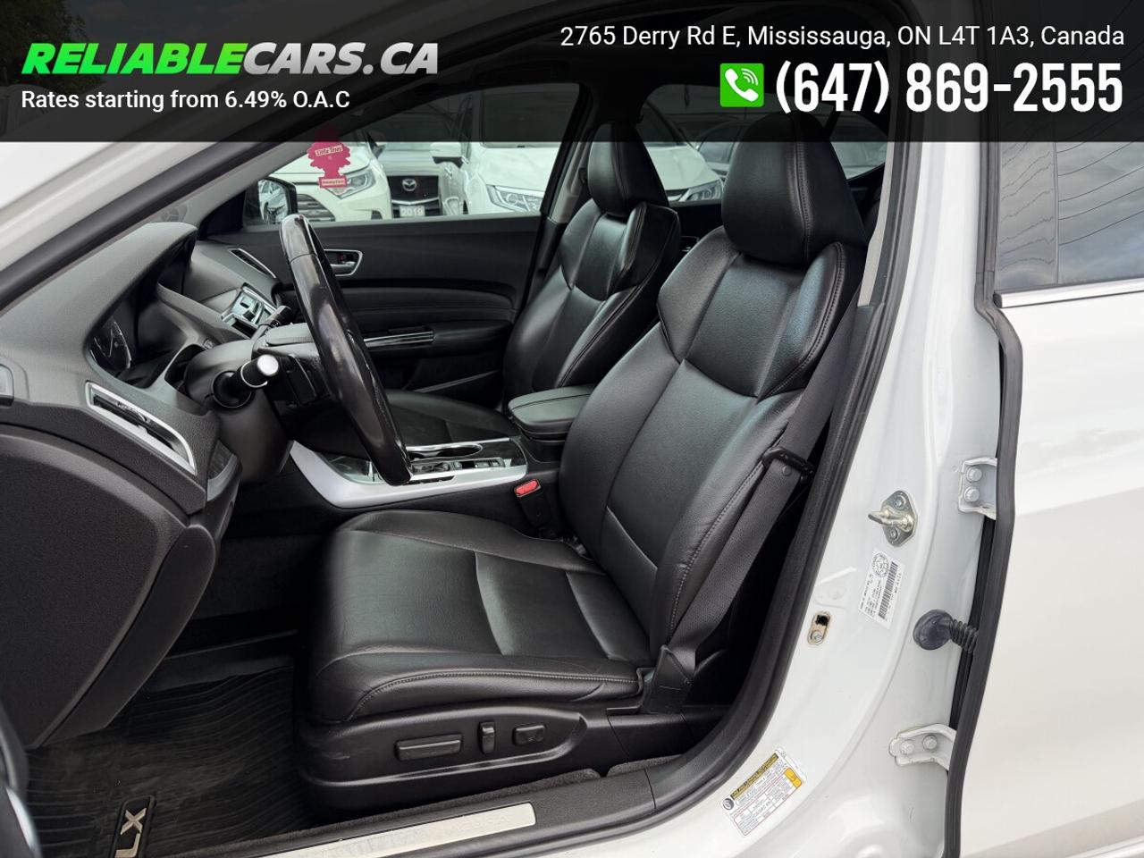 2018 Acura TLX PREMIUM | No-Accident | Leather | Sunroof Photo