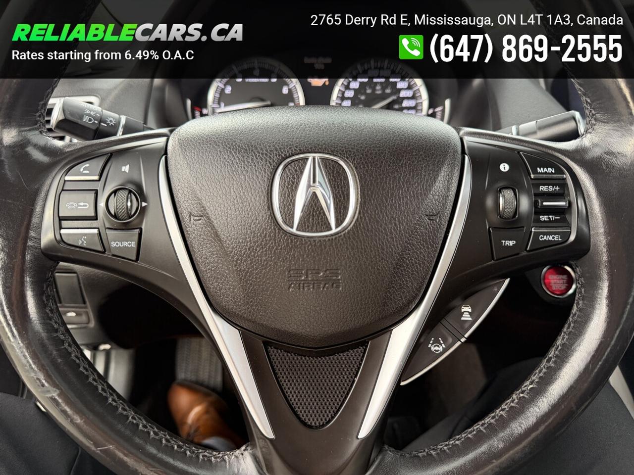 2018 Acura TLX PREMIUM | No-Accident | Leather | Sunroof Photo