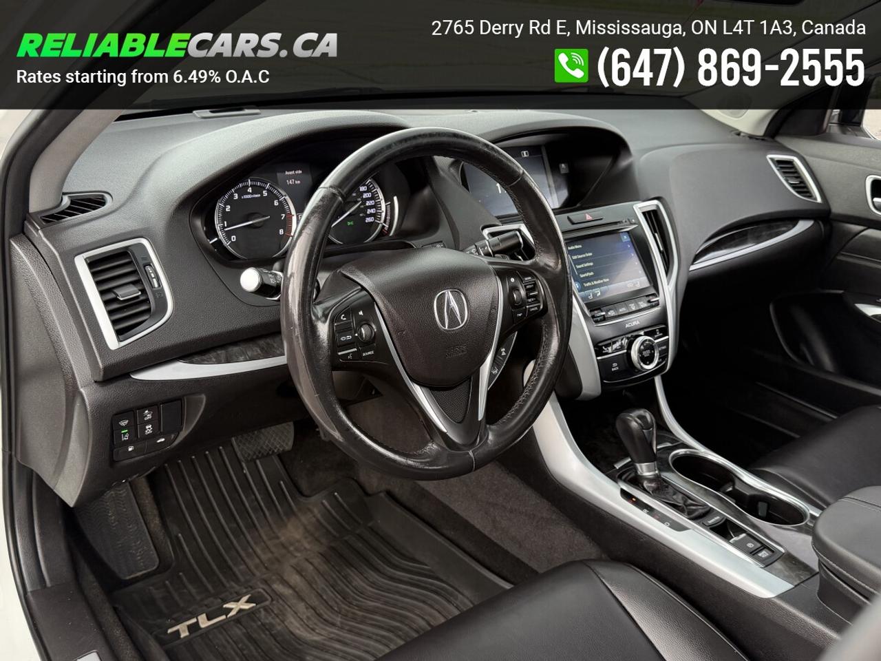 2018 Acura TLX PREMIUM | No-Accident | Leather | Sunroof Photo