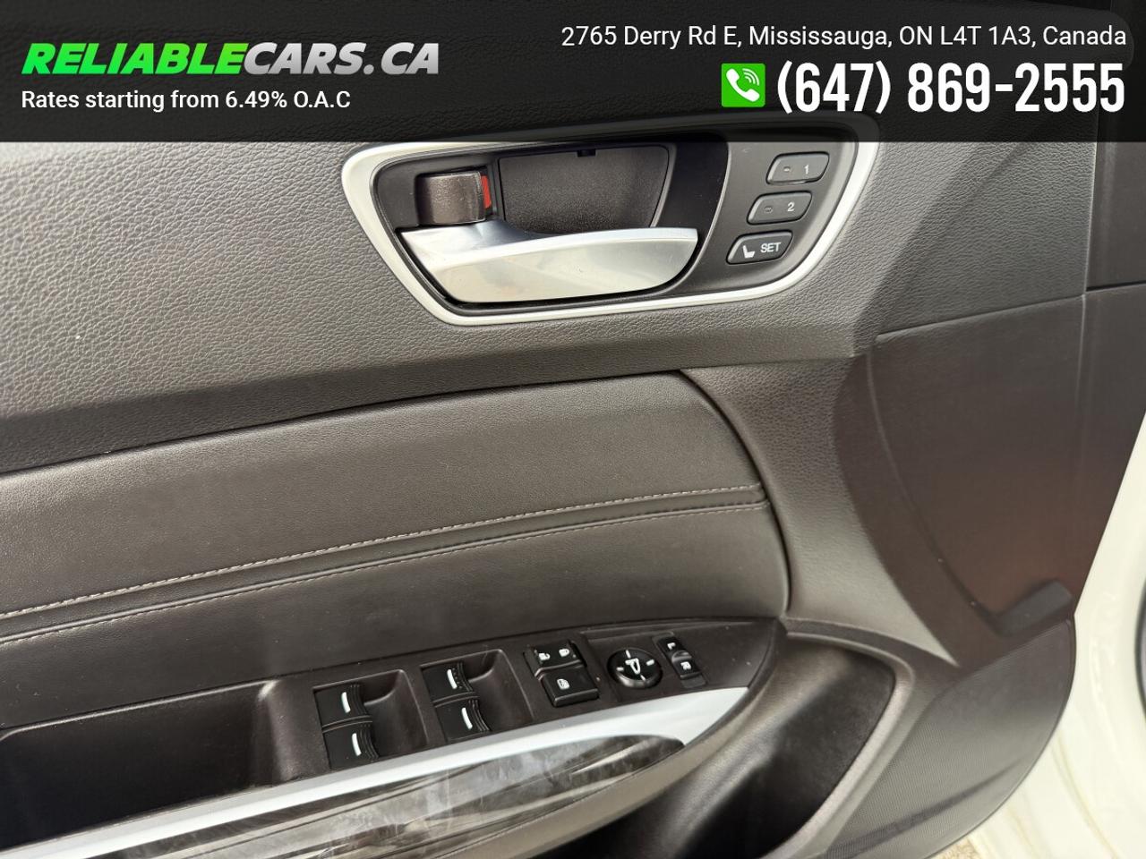 2018 Acura TLX PREMIUM | No-Accident | Leather | Sunroof Photo