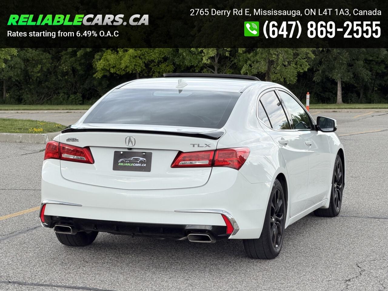 2018 Acura TLX PREMIUM | No-Accident | Leather | Sunroof Photo