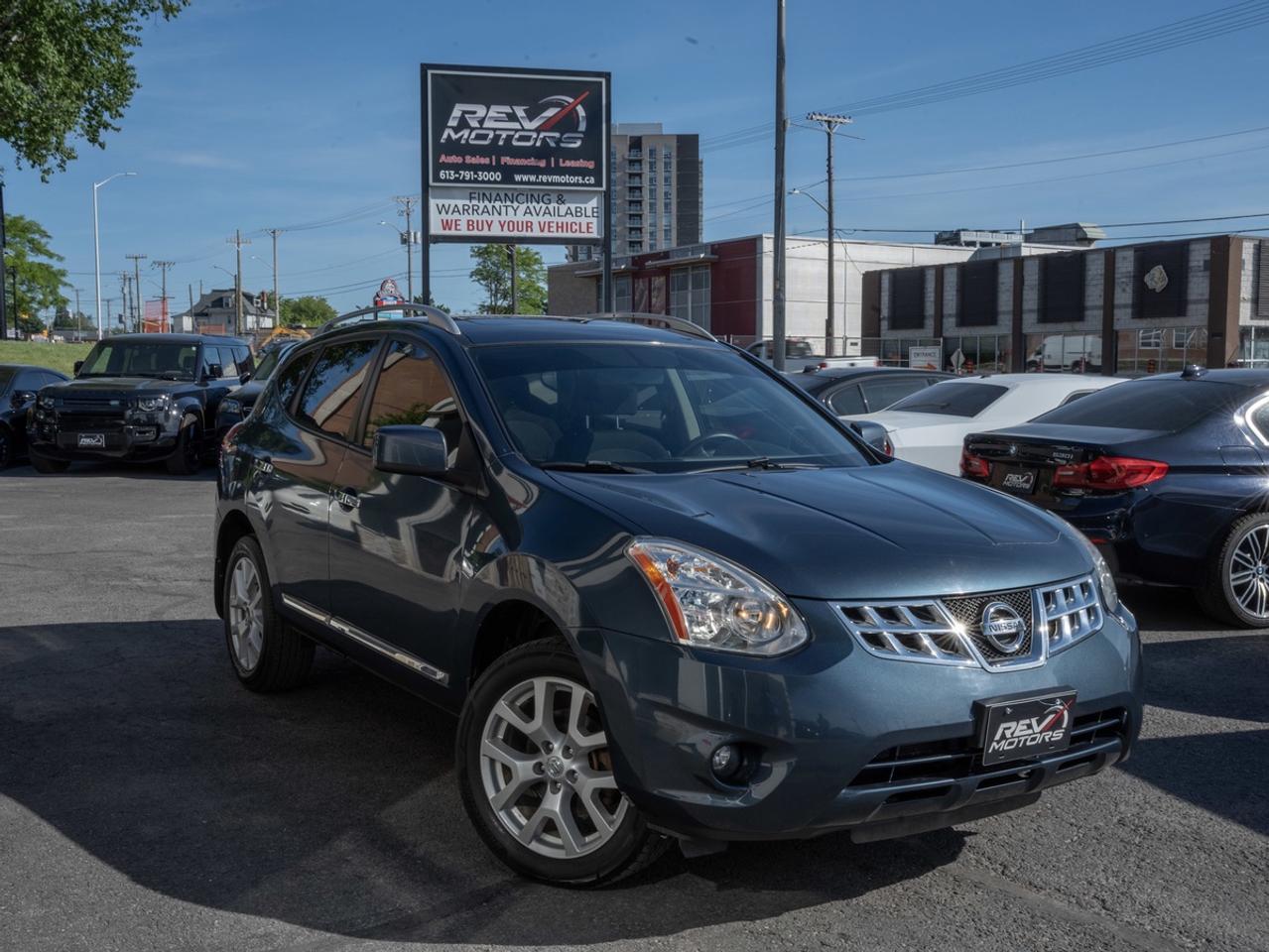 2012 Nissan Rogue SV | CVT Automatic | AWD | Heated Seats | Compact SUV<br/> <br/> Black Exterior | Black Cloth Interior | 2.5L Inline‑4 Engine | 170 Horsepower / 175 lb‑ft Torque | Xtronic CVT Automatic Transmission | All‑Wheel Drive | Independent Suspension | 17‑Inch Alloy Wheels | Halogen Headlamps | Power Driver Seat | Heated Front Seats | Air Conditioning | Cruise Control | AM/FM/CD Audio System | Bluetooth Hands‑Free Calling | Steering Wheel Controls | Keyless Entry | Power Windows & Locks | Rearview Monitor | Split Folding Rear Seats | Stability Control | Traction Control | and much more <br/> <br/> <br/> Features Include: <br/> All‑Wheel Drive | CVT Automatic Transmission | Heated Front Seats | Power Driver Seat | Bluetooth Hands‑Free Calling | Cruise Control | Steering Wheel Audio Controls | Rearview Monitor | Air Conditioning | Folding Rear Seats | Alloy Wheels | Power Mirrors | Functional Cargo Space <br/> <br/> <br/> The 2012 Nissan Rogue SV delivers dependable performance, everyday comfort, and all‑weather capability in a practical compact SUV. <br/> <br/> <br/> Key Features <br/> <br/> <br/> Clean & Practical Design <br/> Finished in a sleek black‑on‑black combination, the Rogue offers a modern, understated look with a compact SUV footprint that’s easy to drive and park in the city. <br/> <br/> <br/> Comfortable Interior <br/> The black cloth interior provides a clean, durable cabin with heated front seats and a power driver seat, offering comfort for daily commuting and long drives alike. <br/> <br/> <br/> Essential Technology <br/> Equipped with Bluetooth hands‑free calling, steering‑wheel controls, and a straightforward audio system, the Rogue focuses on simple, useful features that make every day driving easier. <br/> <br/> <br/> Efficient & Smooth Performance <br/> Powered by a 2.5L 4‑cylinder engine producing 170 horsepower and 175 lb‑ft of torque, paired with Nissan’s Xtronic CVT transmission, the Rogue delivers smooth acceleration and solid fuel efficiency. <br/> <br/> <br/> All‑Season Confidence <br/> With all‑wheel drive, traction control, and stability control, the Rogue provides added confidence in snow, rain, and changing road conditions. <br/> <br/> <br/> Everyday Versatility <br/> With split‑folding rear seats and a practical cargo area, the Rogue is built to handle groceries, gear, and road trips with ease. <br/> <br/> <br/> The 2012 Nissan Rogue SV is a reliable, efficient, and practical SUV—perfect for drivers looking for comfort and capability in a clean black‑on‑black package. <br/> <br/> <br/> This vehicle has travelled 166,691 Kms. <br/> <br/> <br/> *** NO additional fees except for taxes and licensing! *** <br/> <br/> <br/> *** 100-point inspection on all our vehicles & always detailed inside and out *** <br/> <br/> <br/> RevMotors is at your service to ensure you find the right car for YOU. Even if we do not have it in our inventory, we are more than happy to find you the vehicle that you are looking for. Give us a call at 613-791-3000 or visit us online at www.revmotors.ca <br/> <br/> <br/> Ça nous donnera du plaisir de vous servir en Français aussi! <br/> <br/> <br/> CERTIFICATION * As per OMVIC regulations - this vehicle is being sold AS-IS and is not considered road worthy - Certification / Safety is available for $1899. <br/> FINANCING AVAILABLE * RevMotors offers competitive finance rates through many of the major banks. Should you feel like youve had credit issues in the past, we have various financing solutions to get you on the road. We accept No Credit - New Credit - Bad Credit - Bankruptcy - Students and more!! Please keep in mind the default loan structure found on the vehicle page is a template. The exact rate and terms that a vehicle qualifies for may differ. All quotes are subject to lender approval. <br/> EXTENDED WARRANTY * For your peace of mind, if one of our used vehicles is no longer covered under the manufacturer’s warranty, RevMotors will provide you with a 6 month / 6000KMS Limited Powertrain Warranty. You always have the options to upgrade to more comprehensive coverage as well. Well be more than happy to review the options and chose the coverage thats right for you! <br/> TRADES * Do you have a Trade-in? We offer competitive trade in offers for your current vehicle! <br/> SHIPPING * We can ship anywhere across Canada. Give us a call for a quote and we will be happy to help! <br/> <br/> <br/> Buy with confidence knowing that we always have your best interests in mind! <br/>