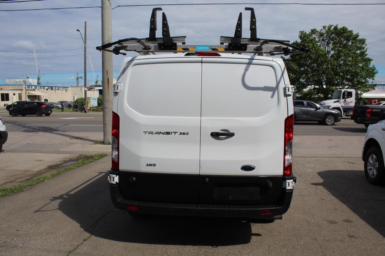 2020 Ford Transit T 350 AWD LR Divider Shelves Ladder Rack Photo