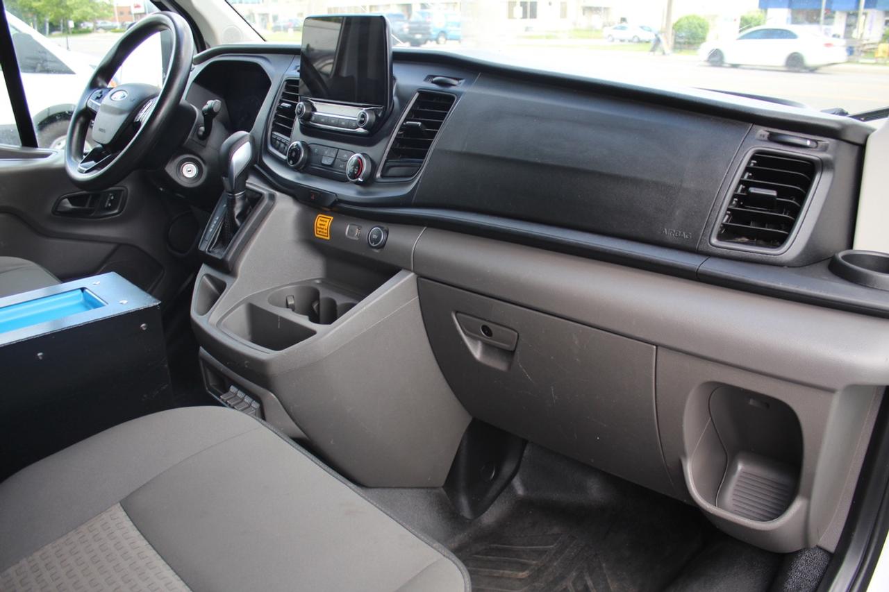 2020 Ford Transit T 350 AWD LR Divider Shelves Ladder Rack Photo
