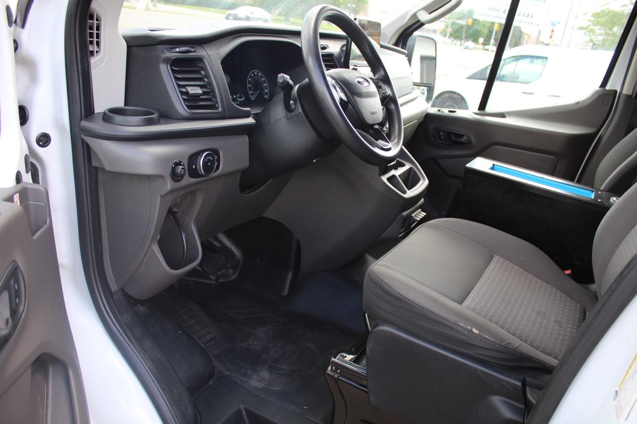 2020 Ford Transit T 350 AWD LR Divider Shelves Ladder Rack Photo