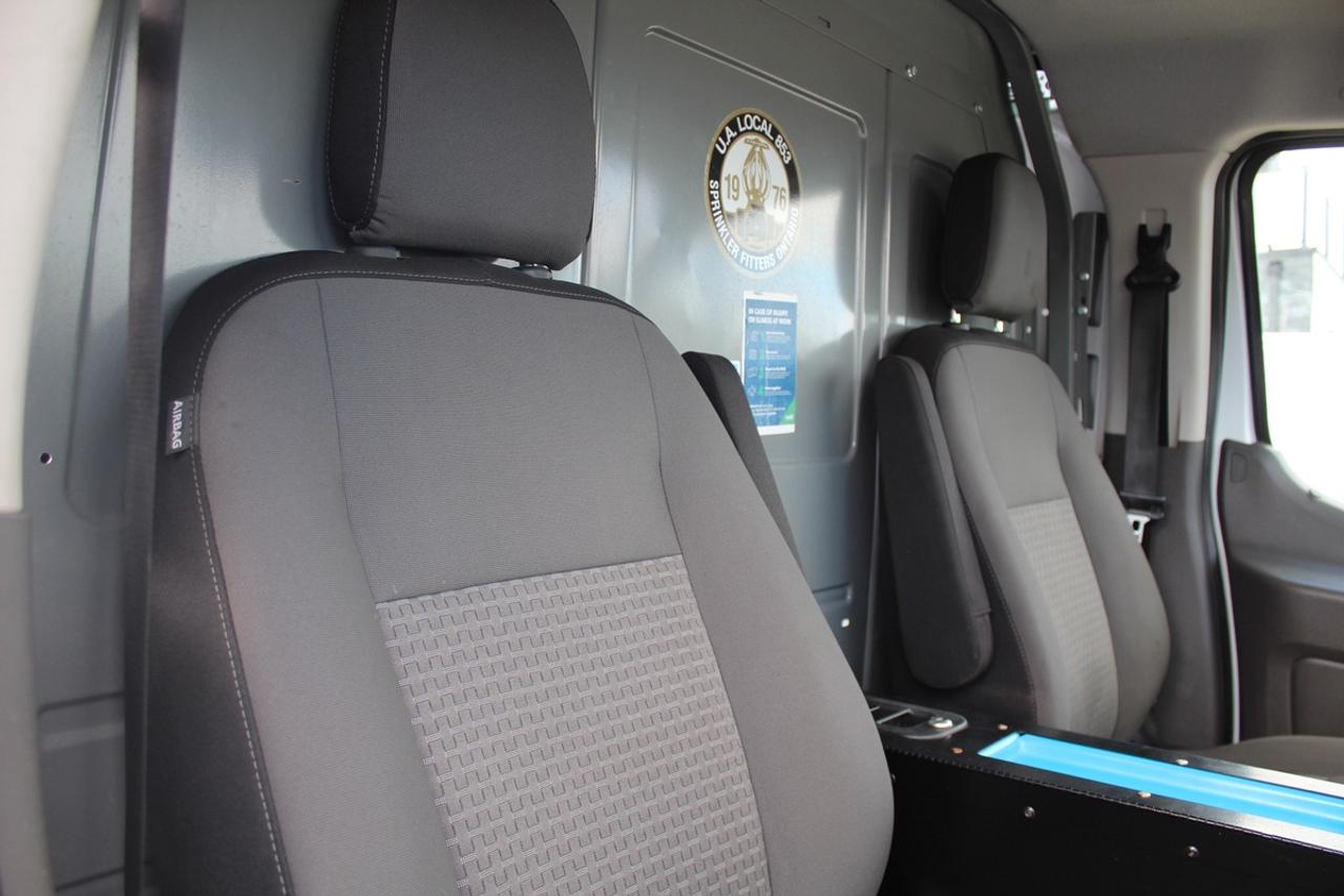2020 Ford Transit T 350 AWD LR Divider Shelves Ladder Rack Photo