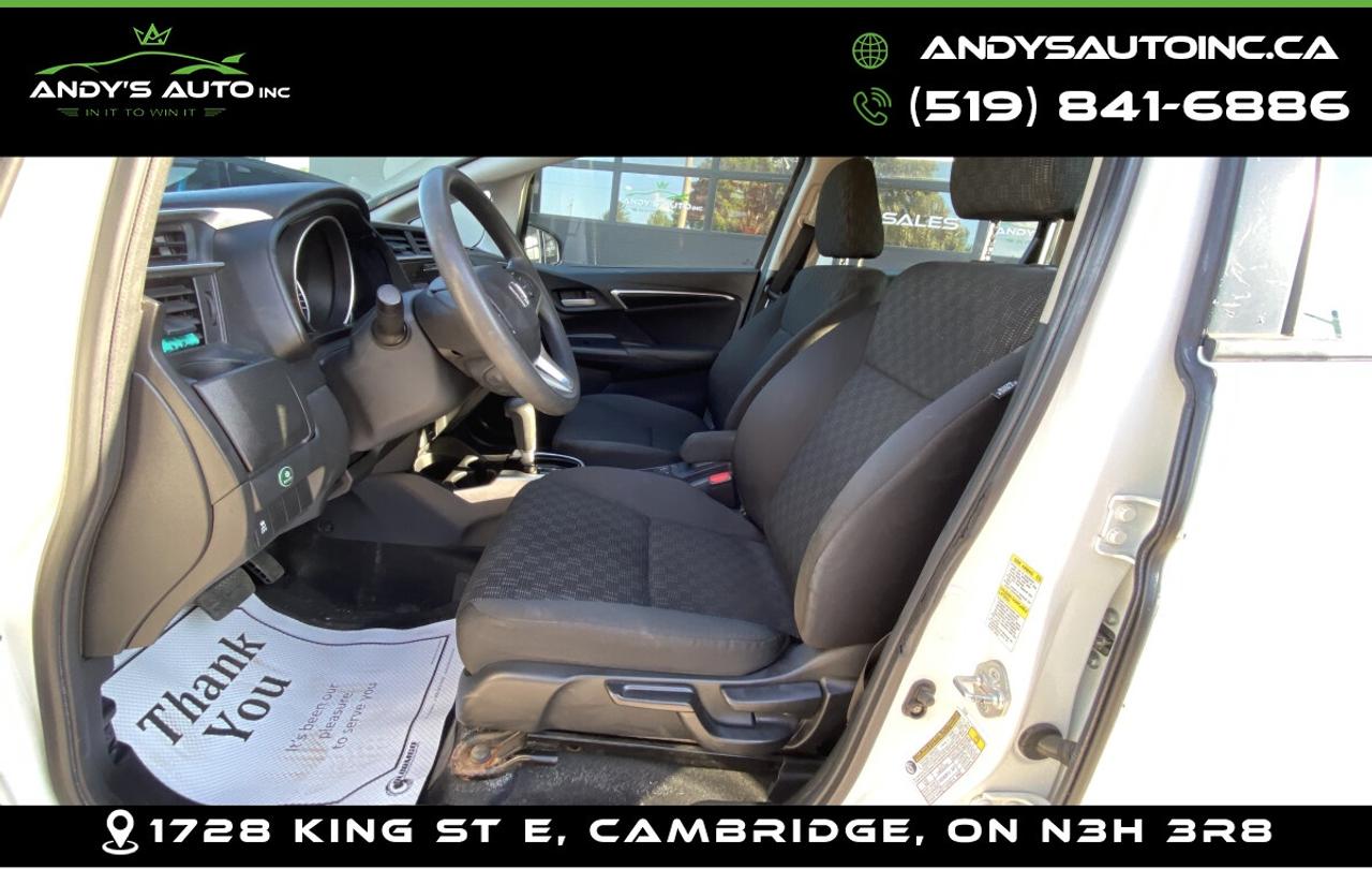 2016 Honda FIT LX ! ONE OWNER ! NO ACCIDENTS ! LOW KMS ! AUTO LX Photo