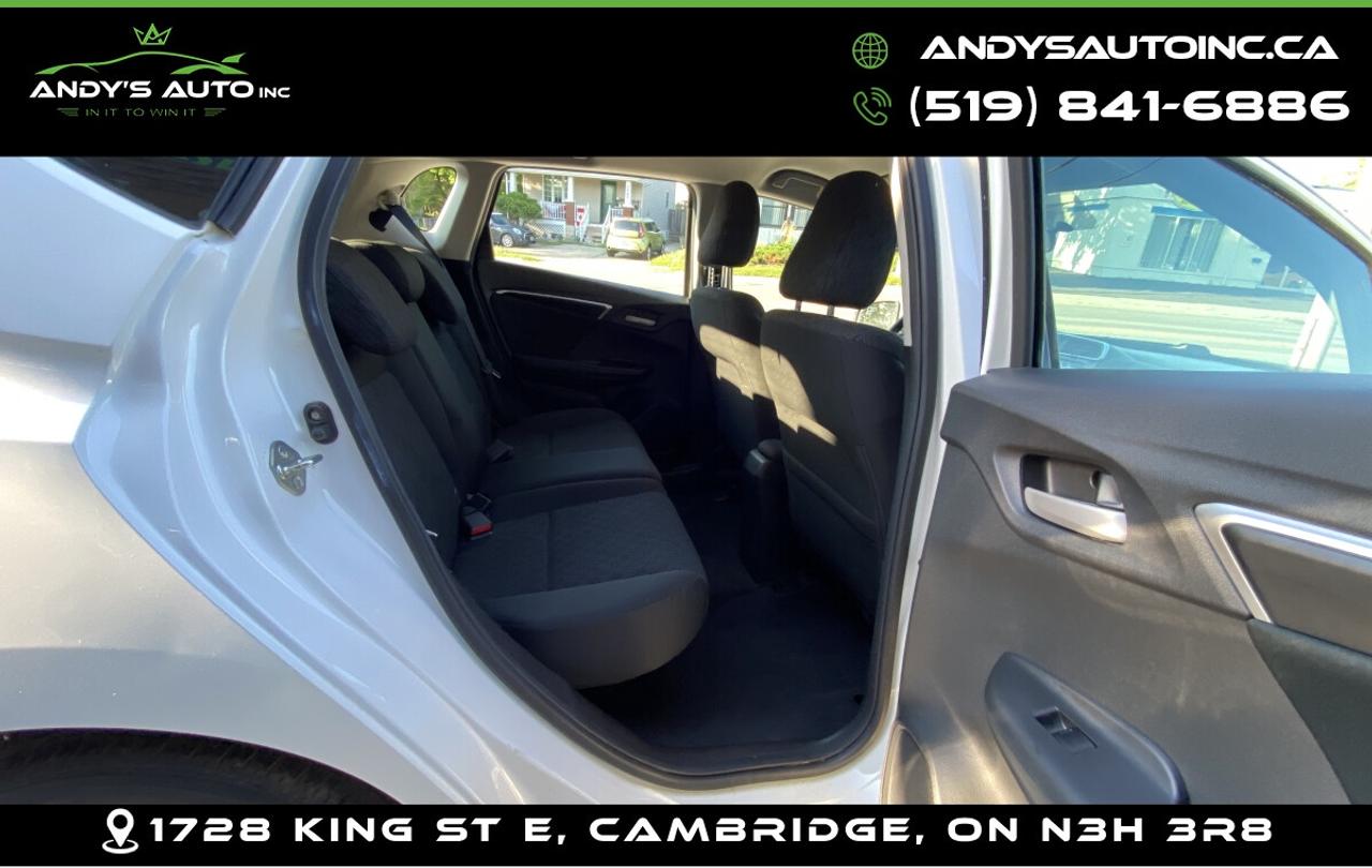 2016 Honda FIT LX ! ONE OWNER ! NO ACCIDENTS ! LOW KMS ! AUTO LX Photo