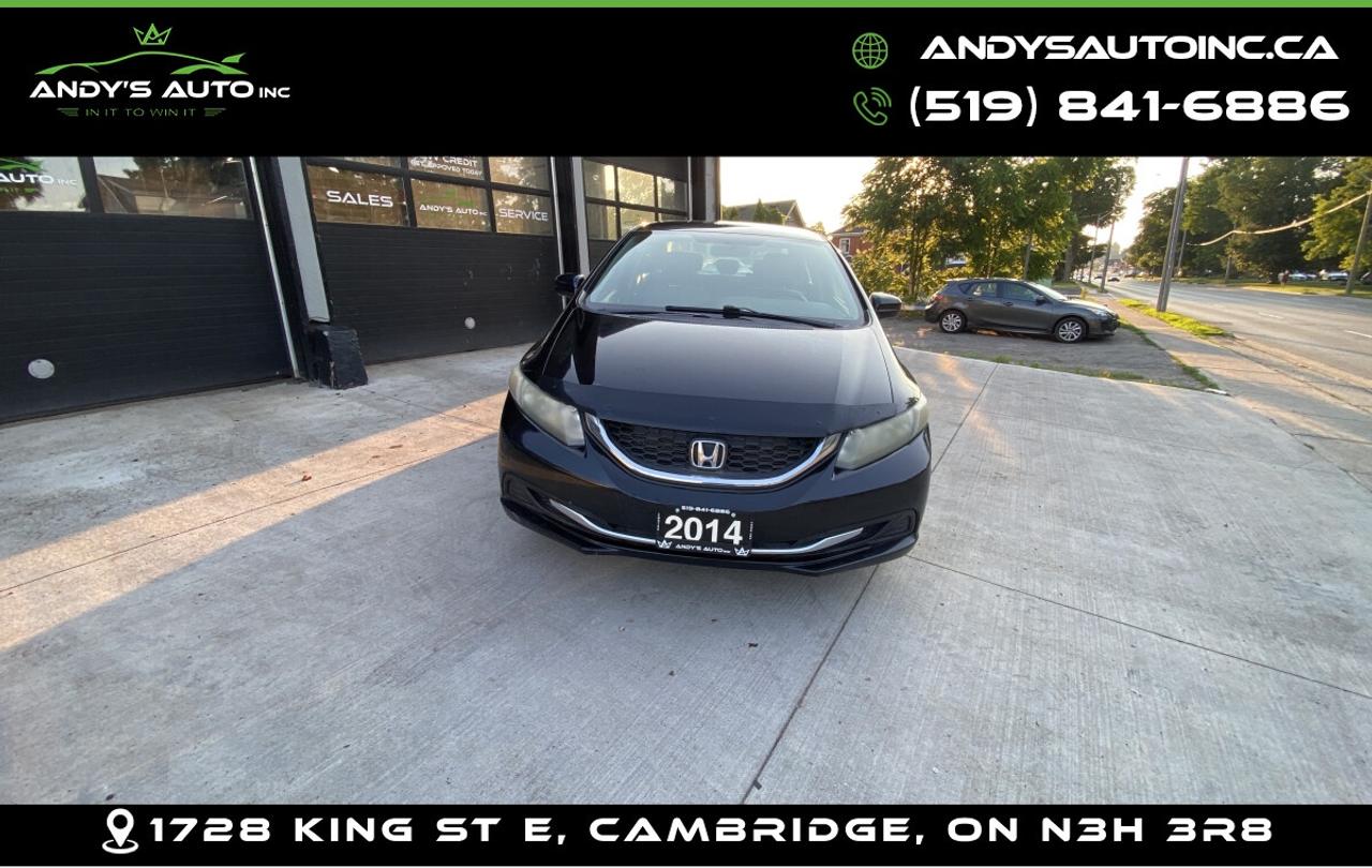 2014 Honda Civic LX ! AUTO ! NO ACCIDENTS ! LX ! AUTO ! NO ACCIDENTS ! Photo