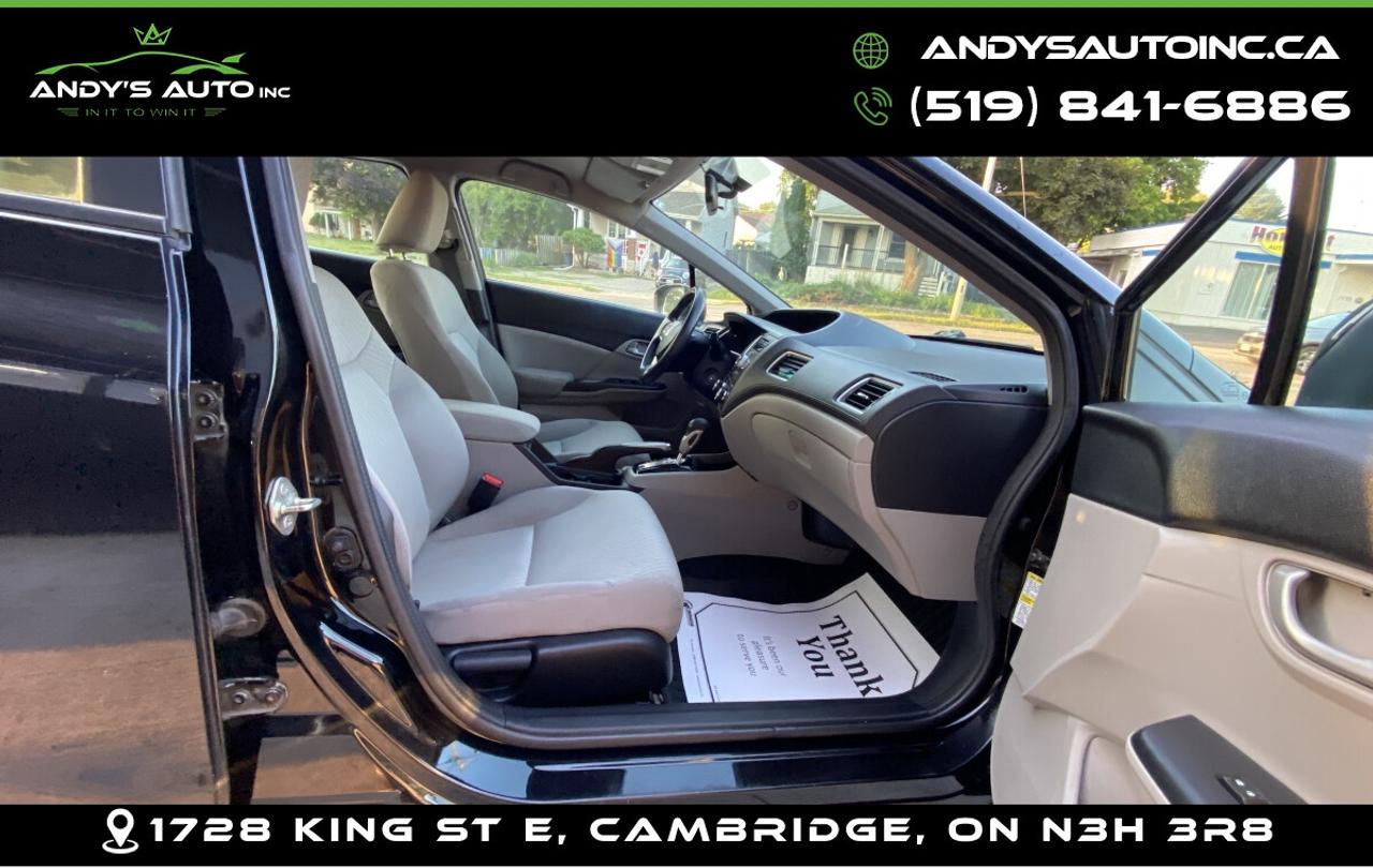 2014 Honda Civic LX ! AUTO ! NO ACCIDENTS ! LX ! AUTO ! NO ACCIDENTS ! Photo