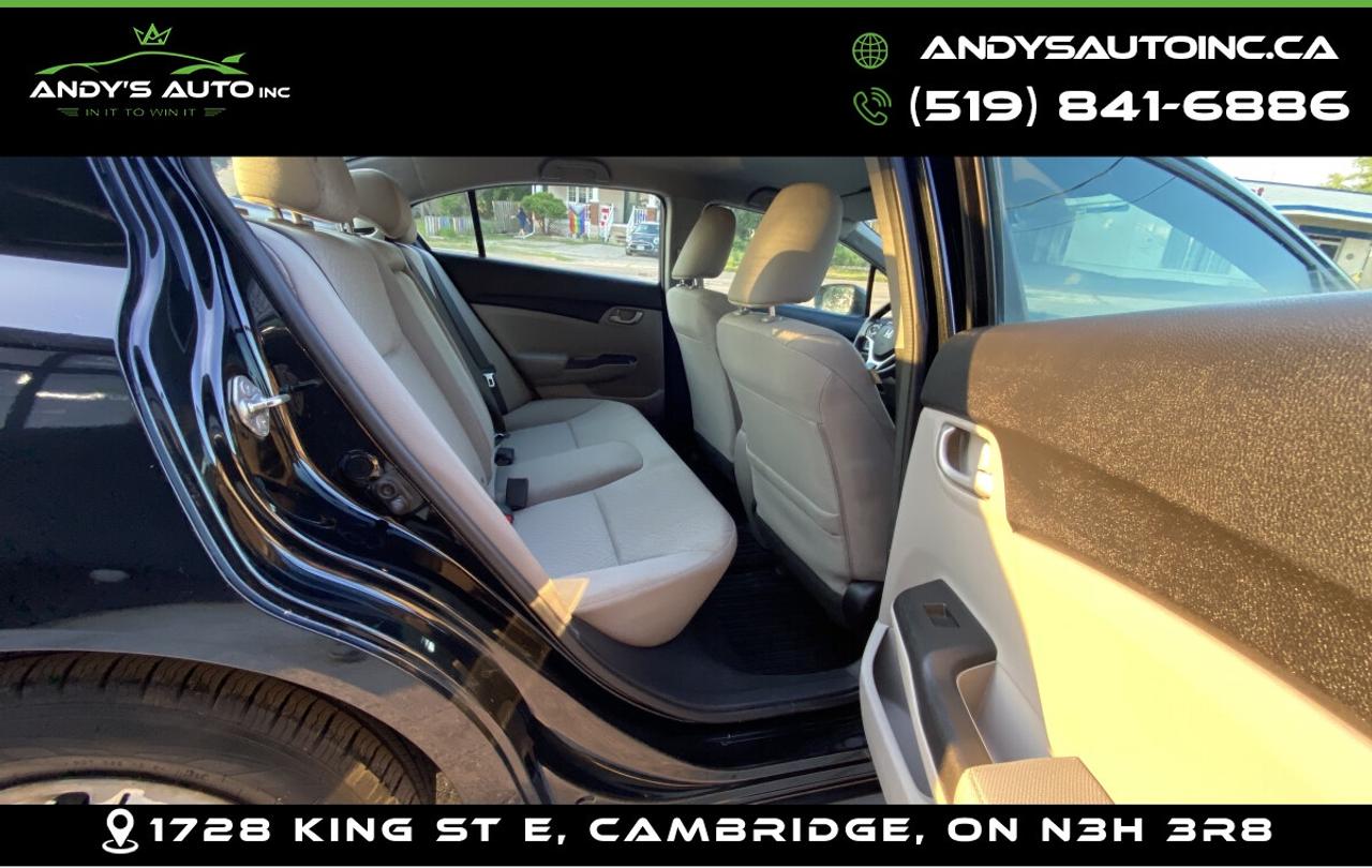2014 Honda Civic LX ! AUTO ! NO ACCIDENTS ! LX ! AUTO ! NO ACCIDENTS ! Photo