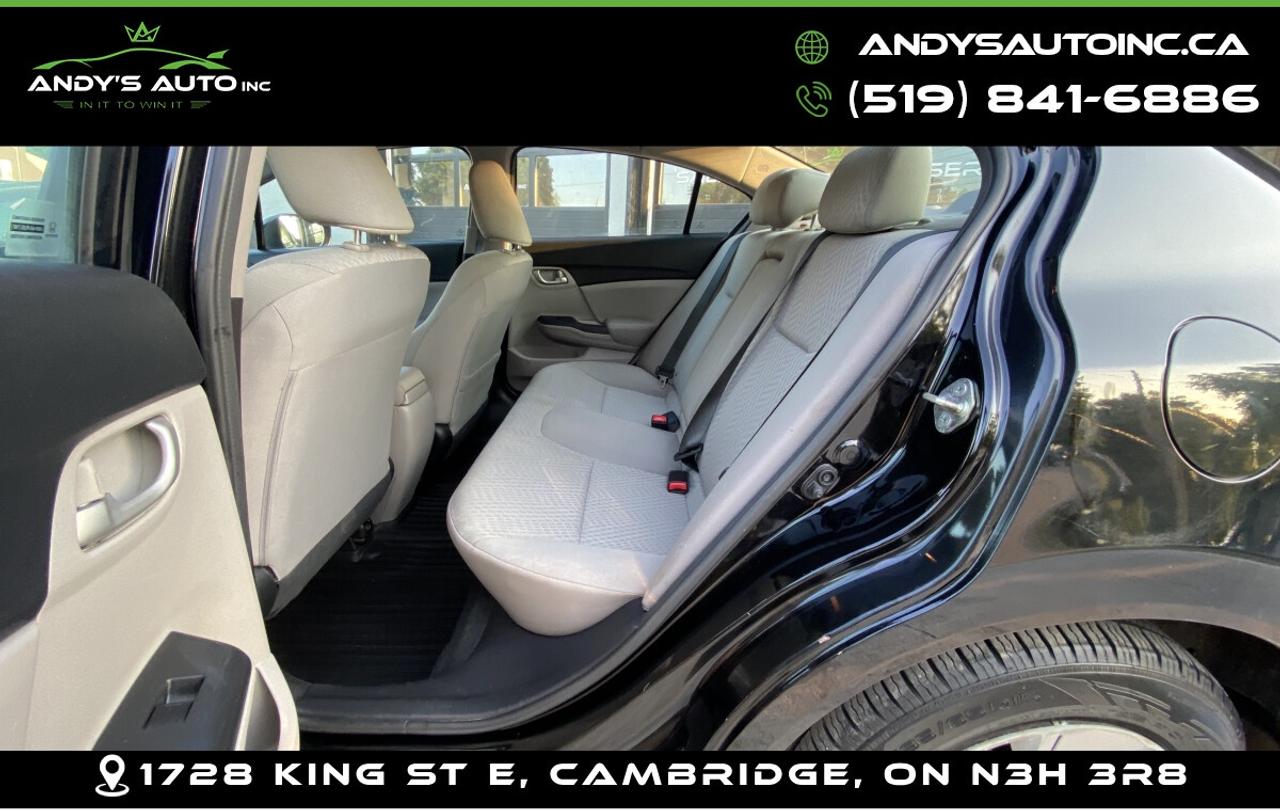 2014 Honda Civic LX ! AUTO ! NO ACCIDENTS ! LX ! AUTO ! NO ACCIDENTS ! Photo