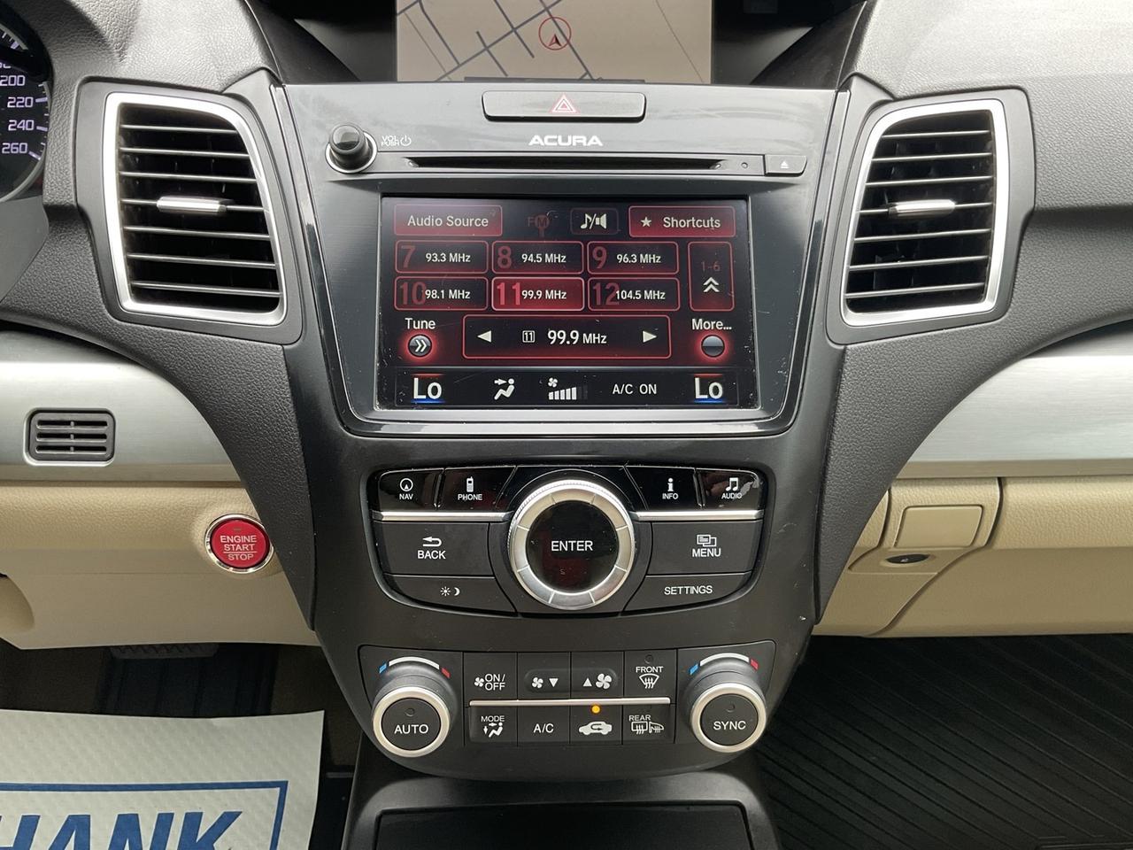 2018 Acura RDX Elite Pkg - LEATHER! NAV! BACK-UP CAM! BSM! COOLED Photo