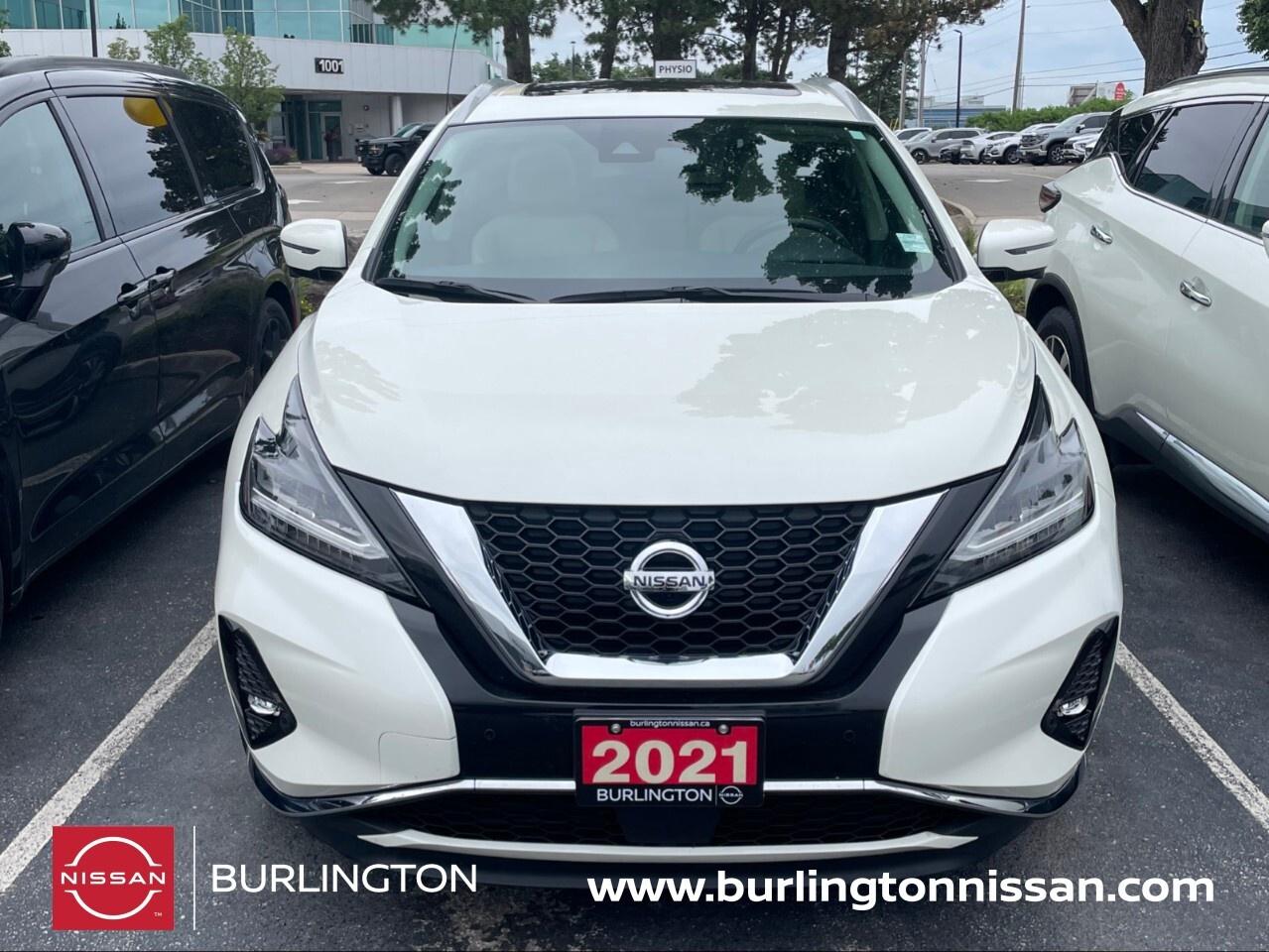2021 Nissan Murano WHITE ON TAN LEATHER, BOSE AUDIO, APPLE CARPLAY Photo0