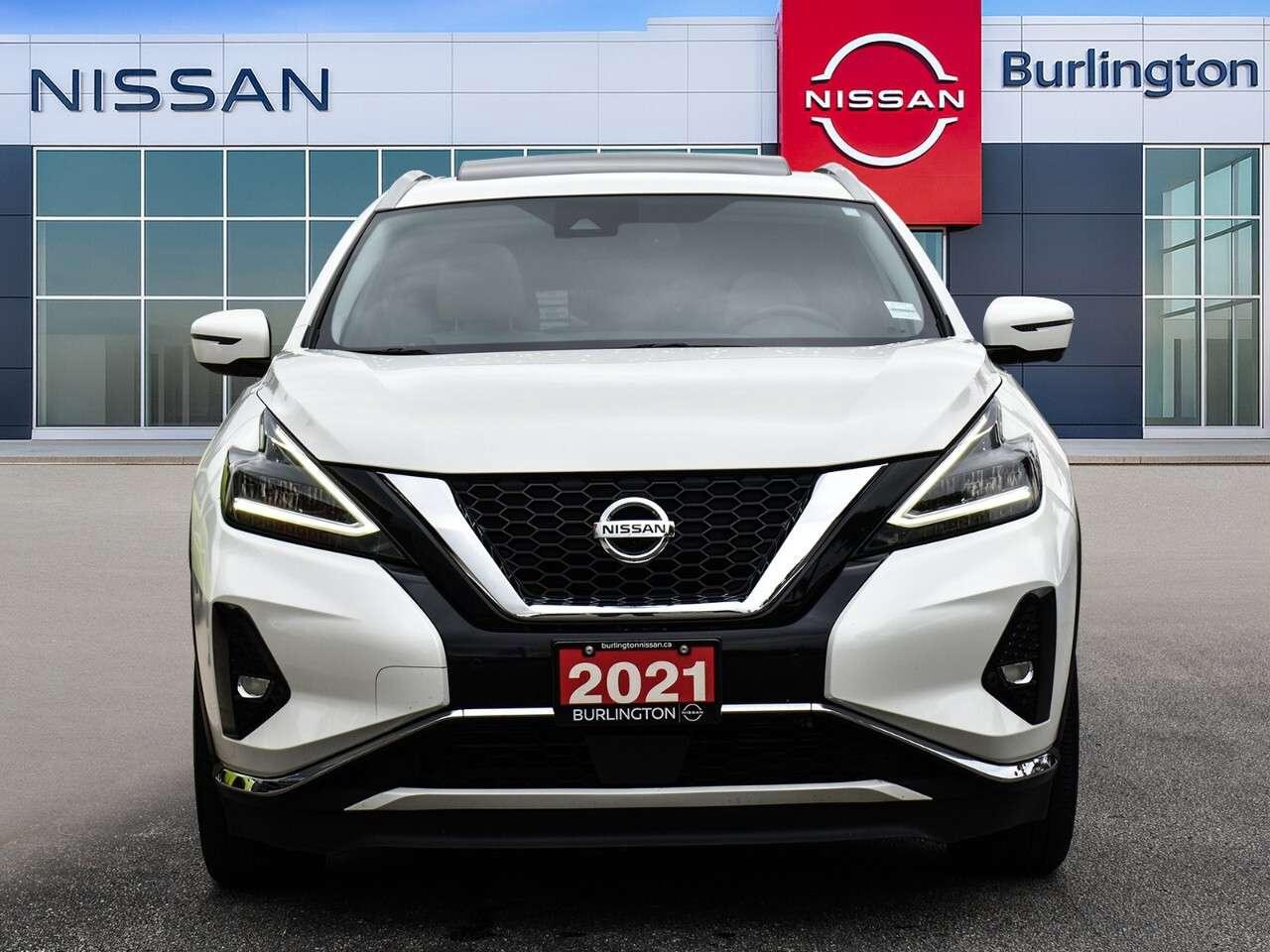 2021 Nissan Murano WHITE ON TAN LEATHER, BOSE AUDIO, APPLE CARPLAY Photo4