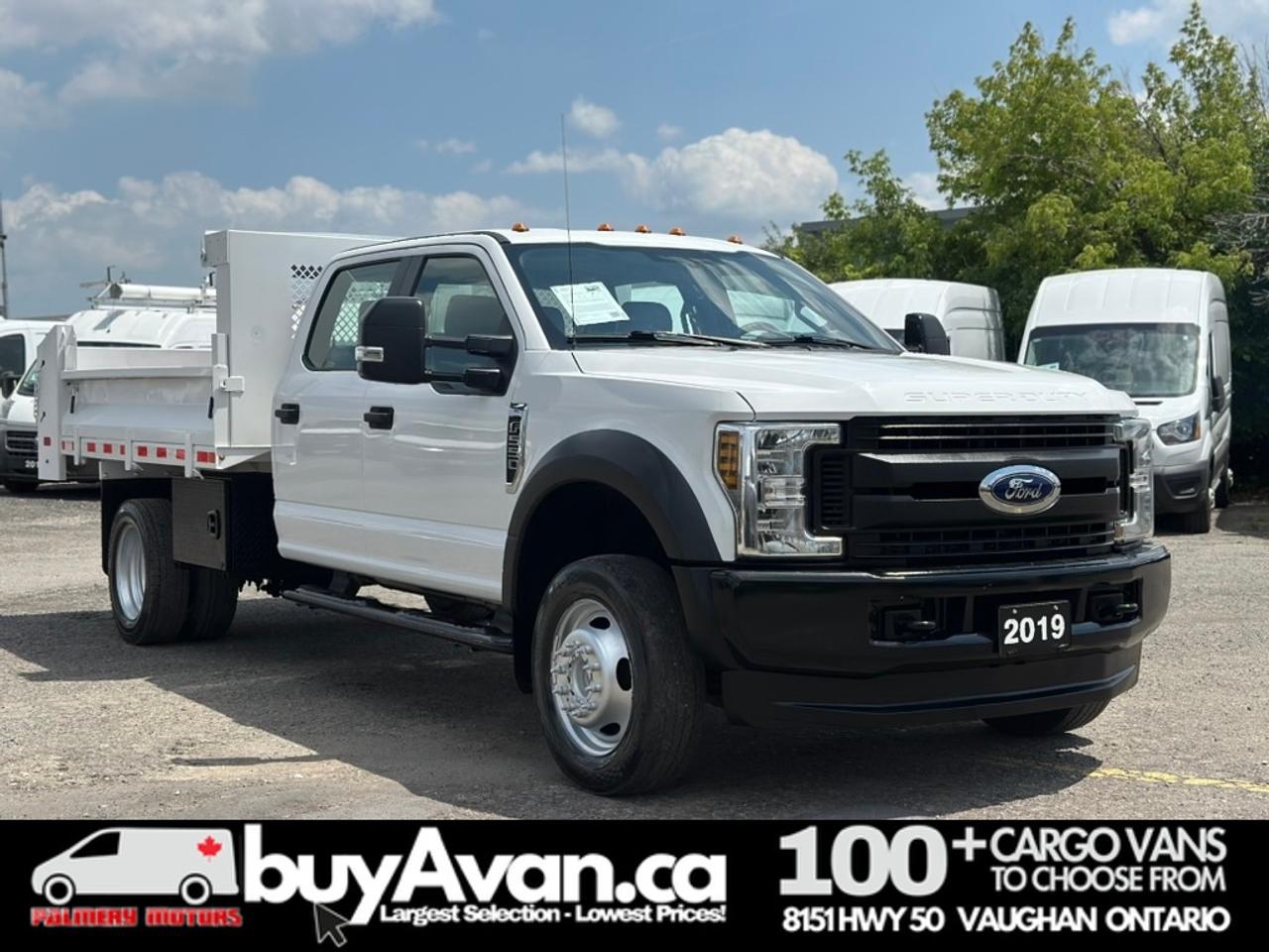 2019 Ford F-550 F-550 XLT Crew Cab DUMP 4x4 Gas Photo